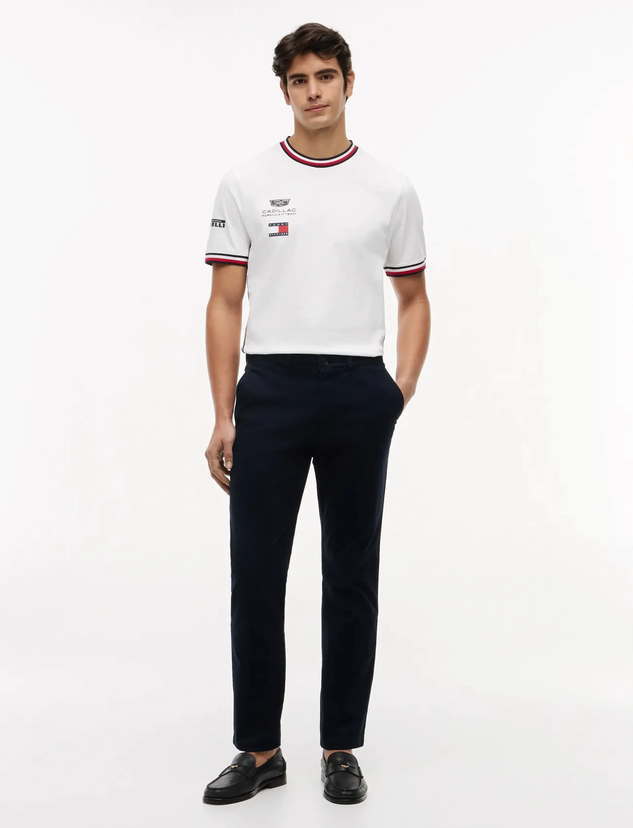Tommy Hilfiger - TH X CF1 REPLICA TEE - t-särgid - white - 5