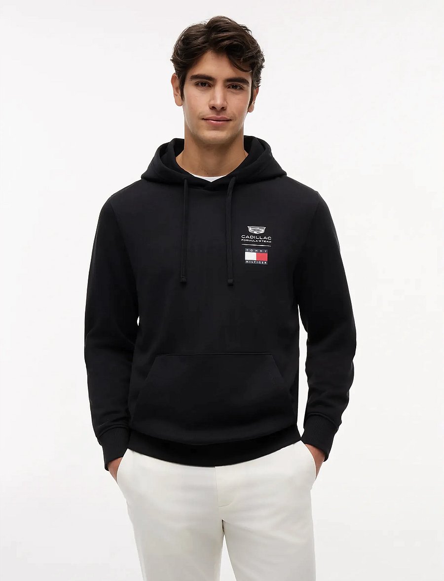 Tommy Hilfiger - TH X CF1 LOGO HOODIE - kapuzenpullover - black - 2