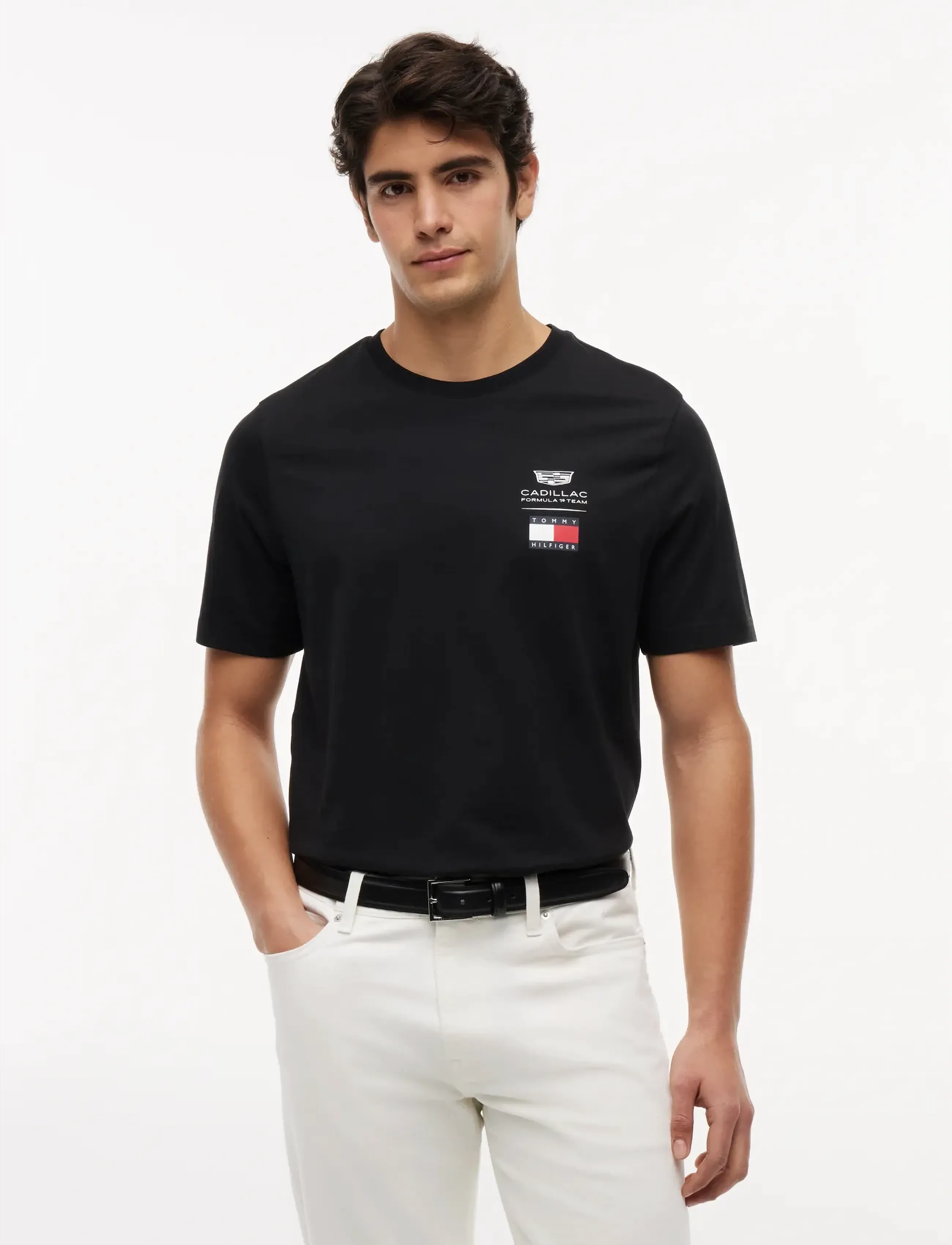 Tommy Hilfiger - TH X CF1 LOGO TEE - die niedrigsten preise - black - 3