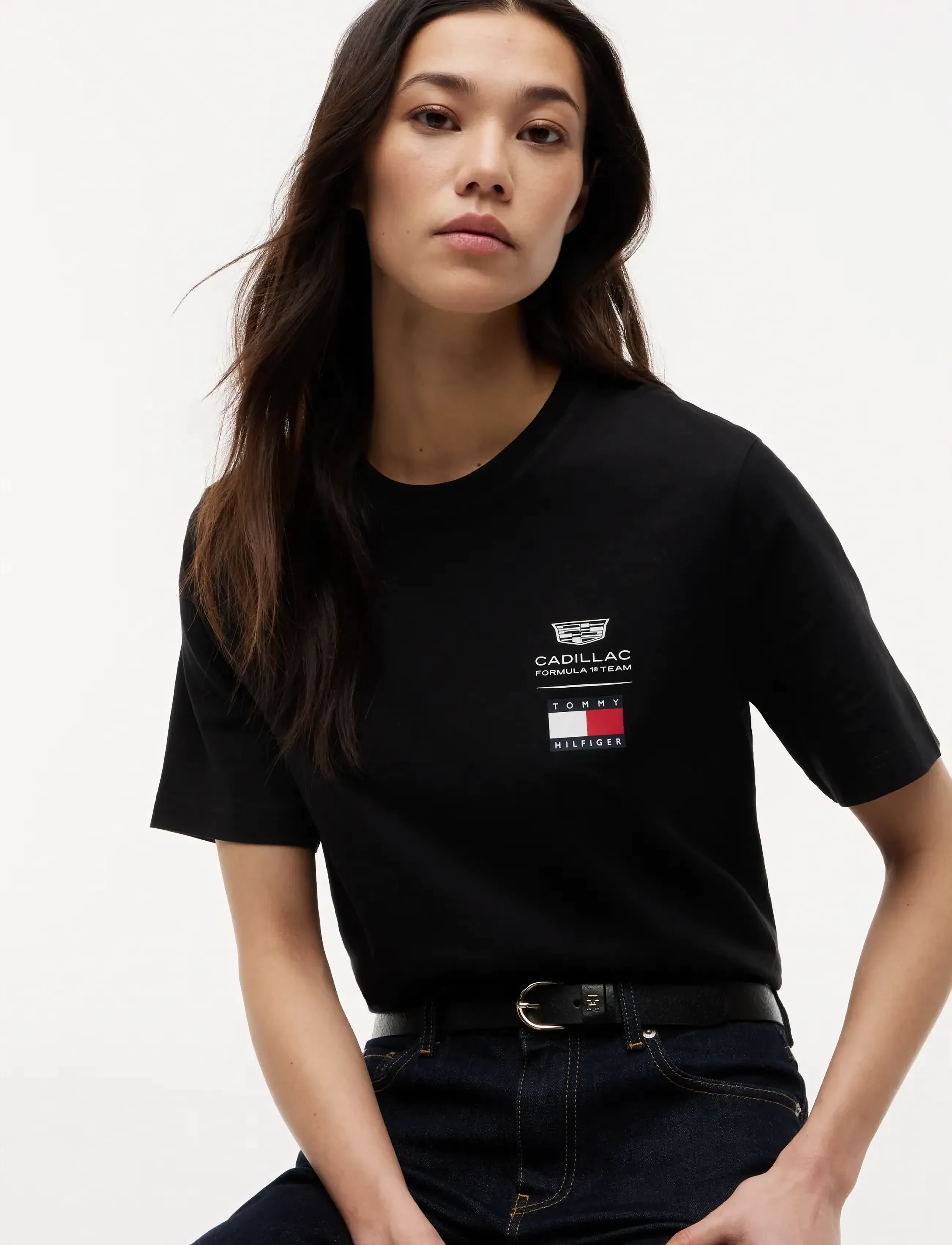 TOMMY HILFIGER Th X Cf1 Logo Tee t-shirts - bas herr – bild 5