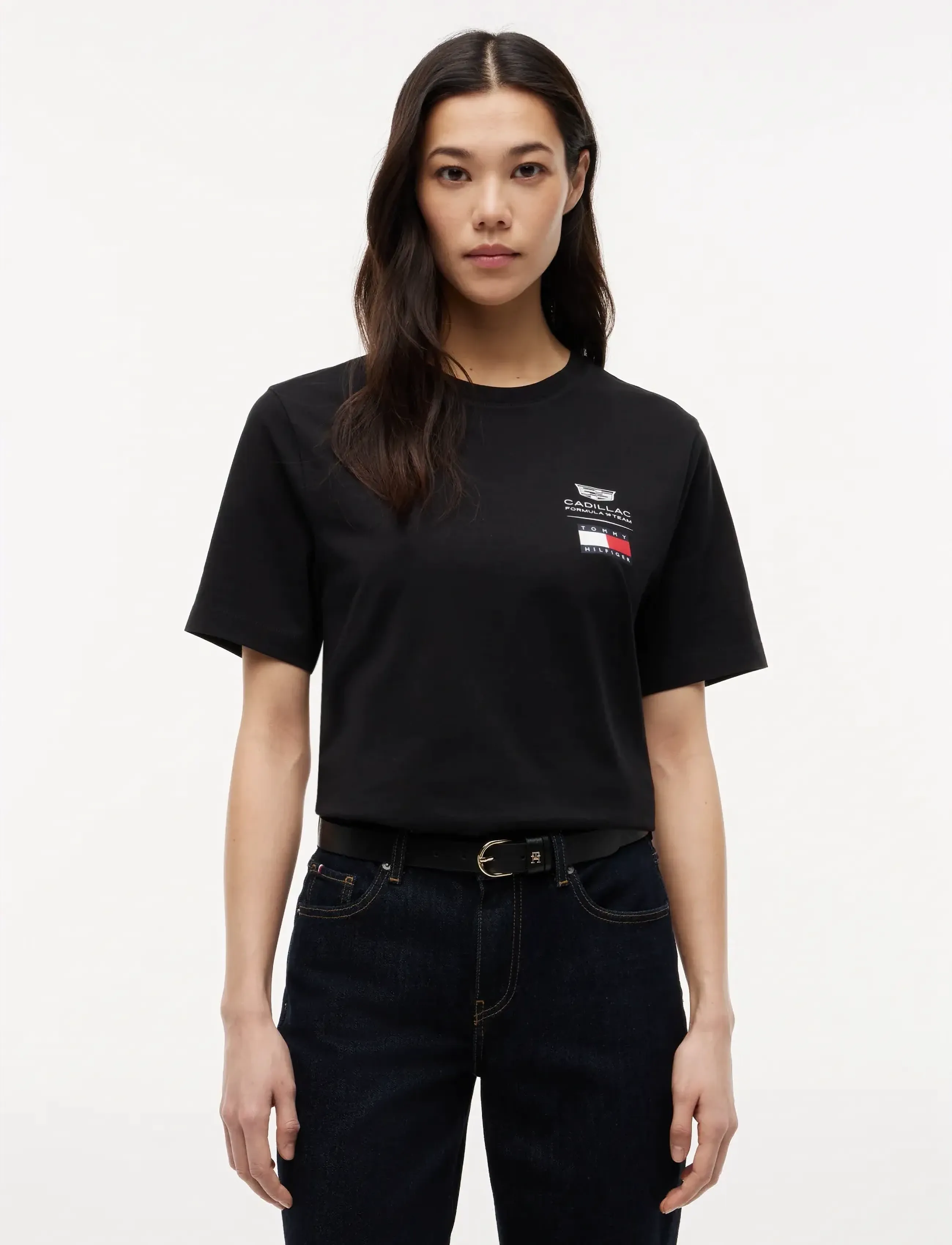 TOMMY HILFIGER Th X Cf1 Logo Tee t-shirts - bas herr – bild 6