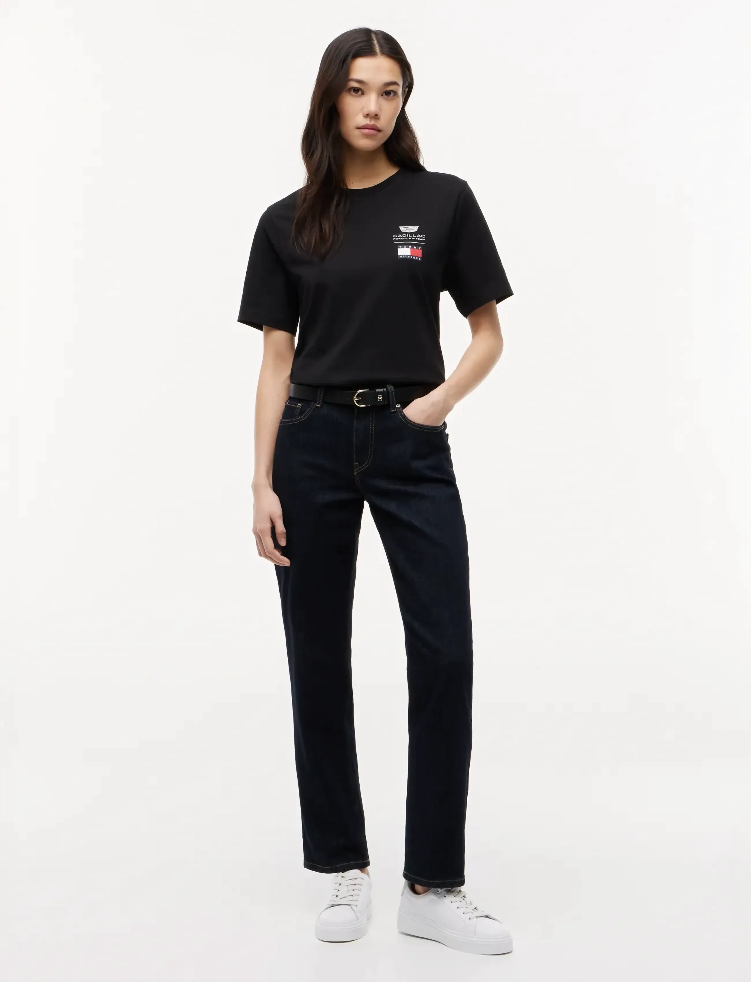 TOMMY HILFIGER Th X Cf1 Logo Tee t-shirts - bas herr – bild 8