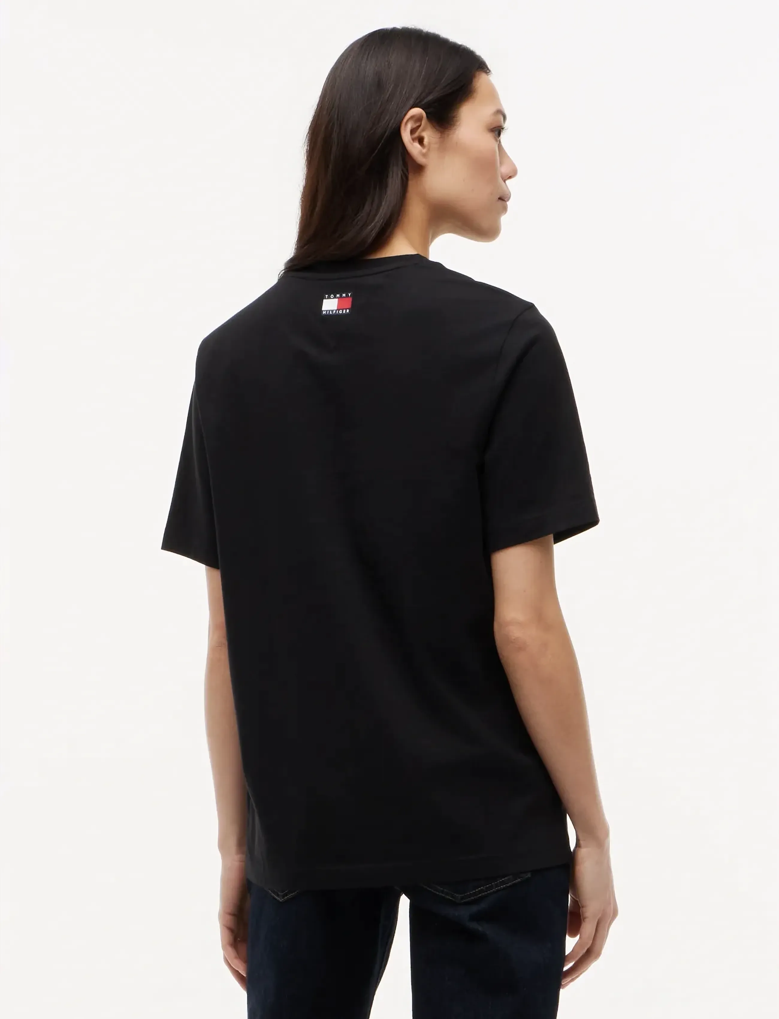 TOMMY HILFIGER Th X Cf1 Logo Tee t-shirts - bas herr – bild 9