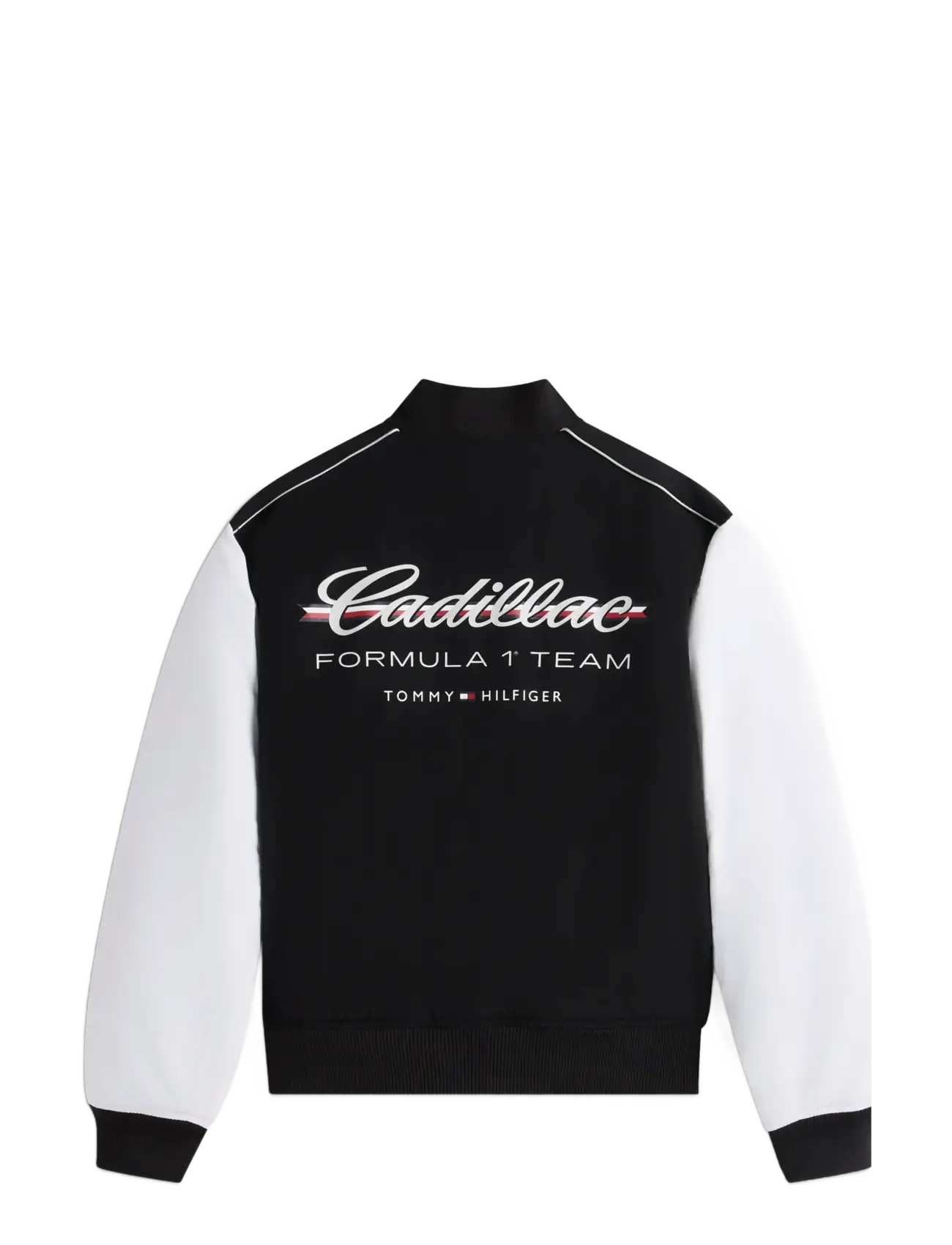 Tommy Hilfiger - TH X CF1 SCRIPT VARSITY JACKET - Üleriided - black   white - 2