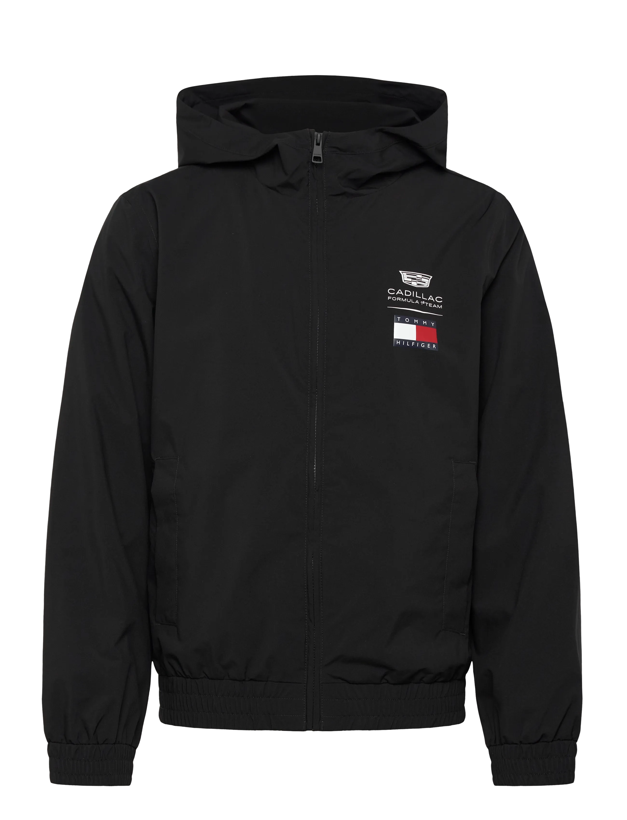 Tommy Hilfiger Th X Cf1 Script Windbreaker, S, Jackets, Schwarz - Light Männerswear