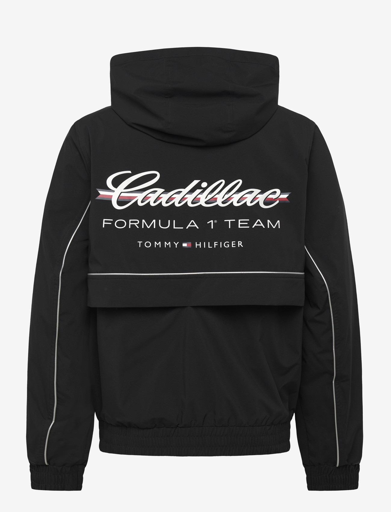 Tommy Hilfiger - TH X CF1 SCRIPT WINDBREAKER - spring jackets - black - 1