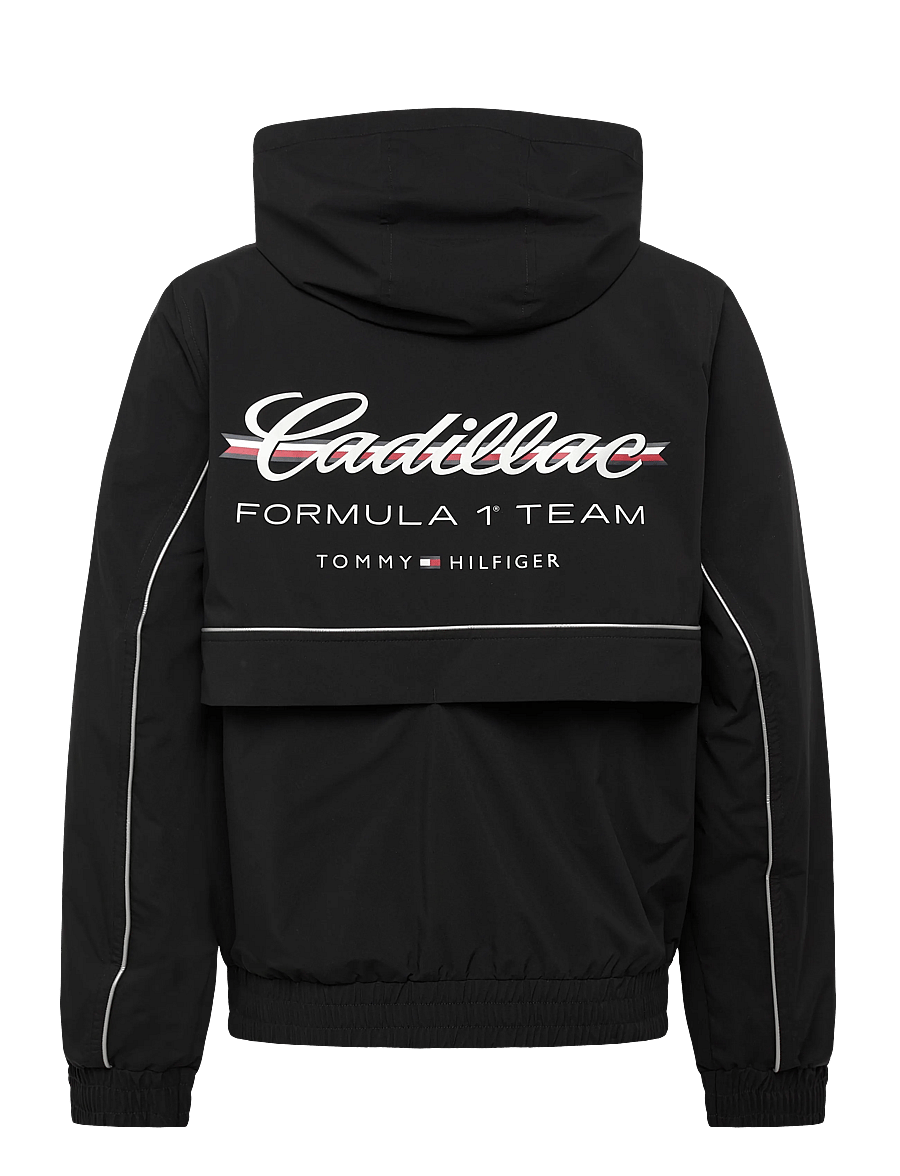 Tommy Hilfiger - TH X CF1 SCRIPT WINDBREAKER - sügisjoped - black - 1