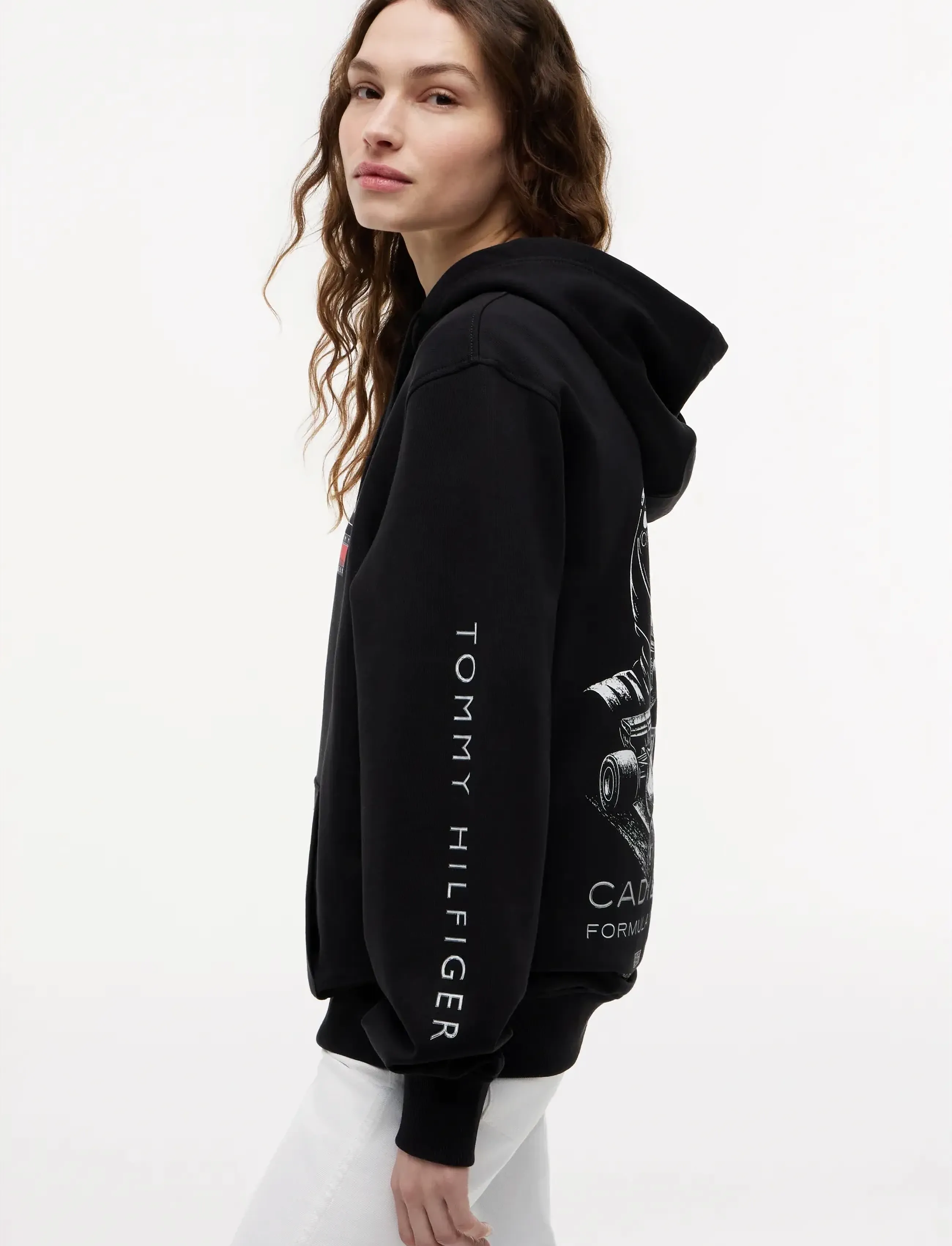 TOMMY HILFIGER Th X Cf1 Racing Graphic Hoodie dam – bild 5