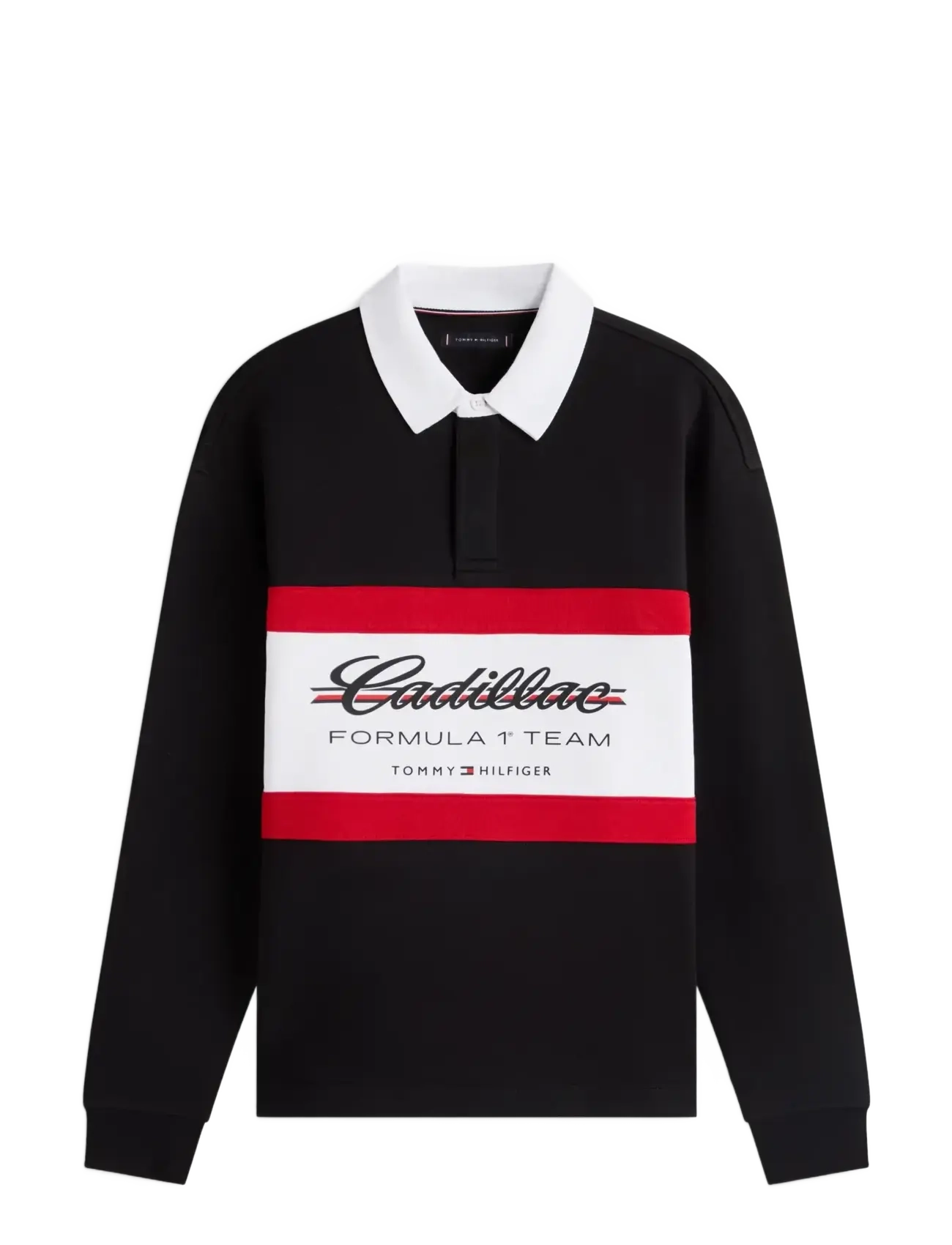 TOMMY HILFIGER ThxCf1 Panelled Script Rugby Schwarz - XS - Herren