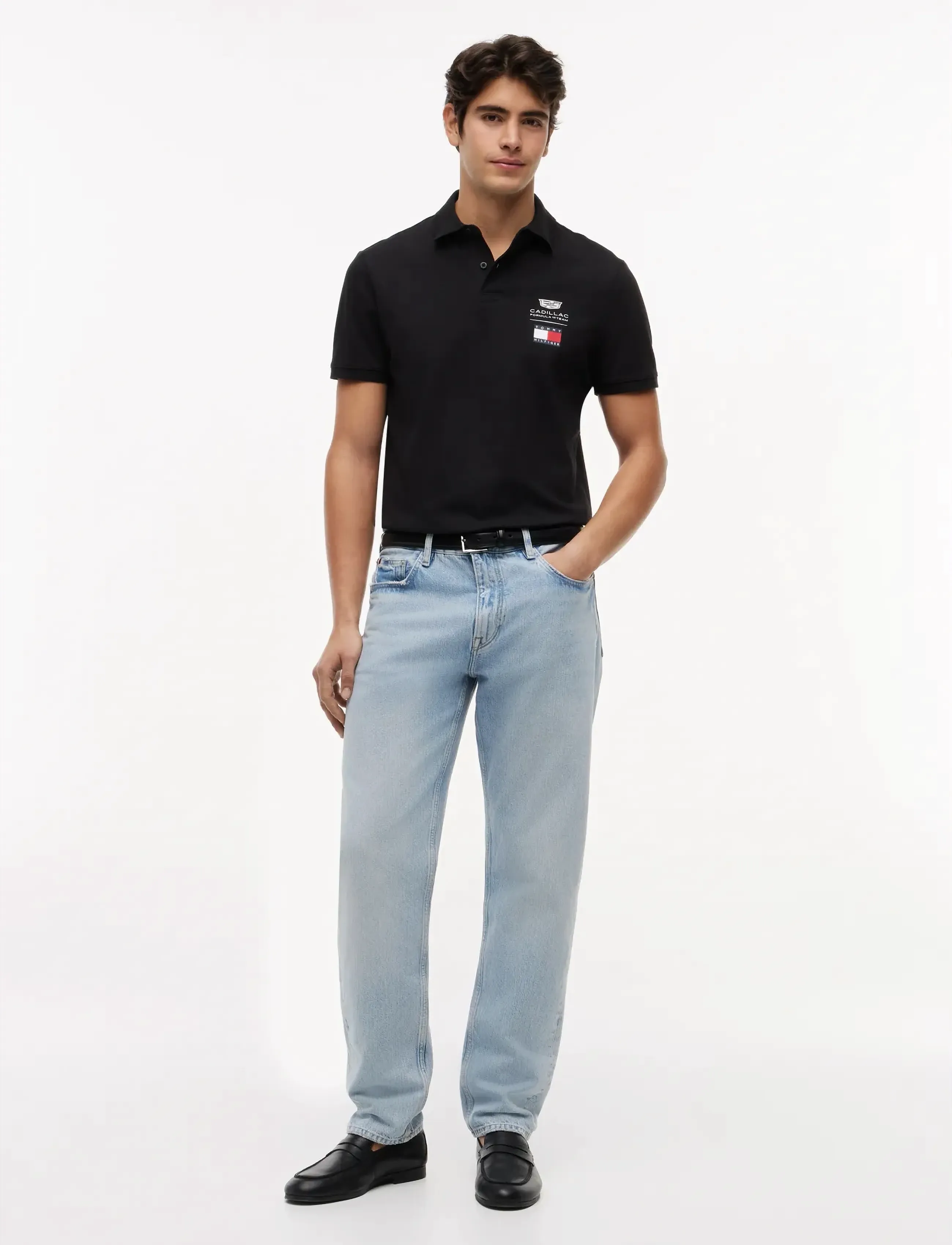 Tommy Hilfiger - TH X CF1 LOGO POLO - kurzärmelig - black - 3