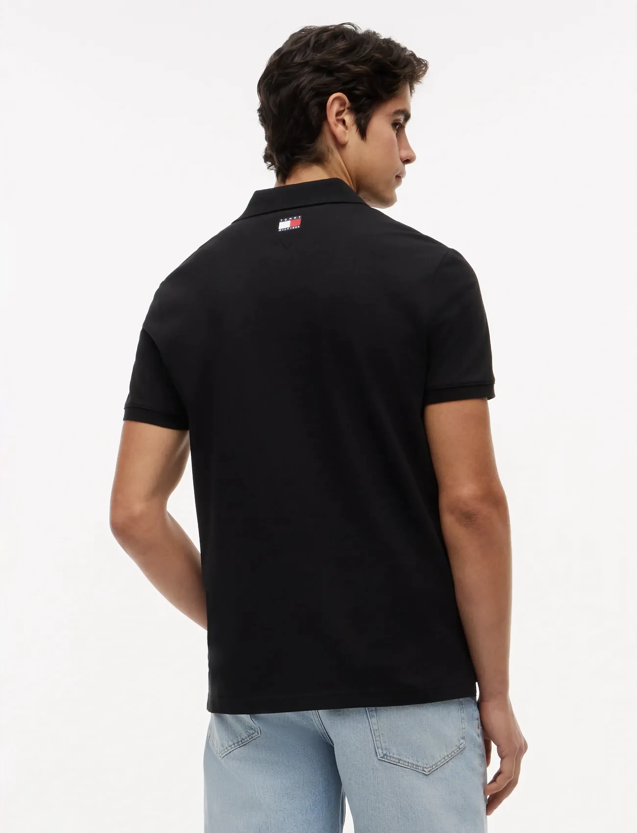Tommy Hilfiger - TH X CF1 LOGO POLO - kurzärmelig - black - 4