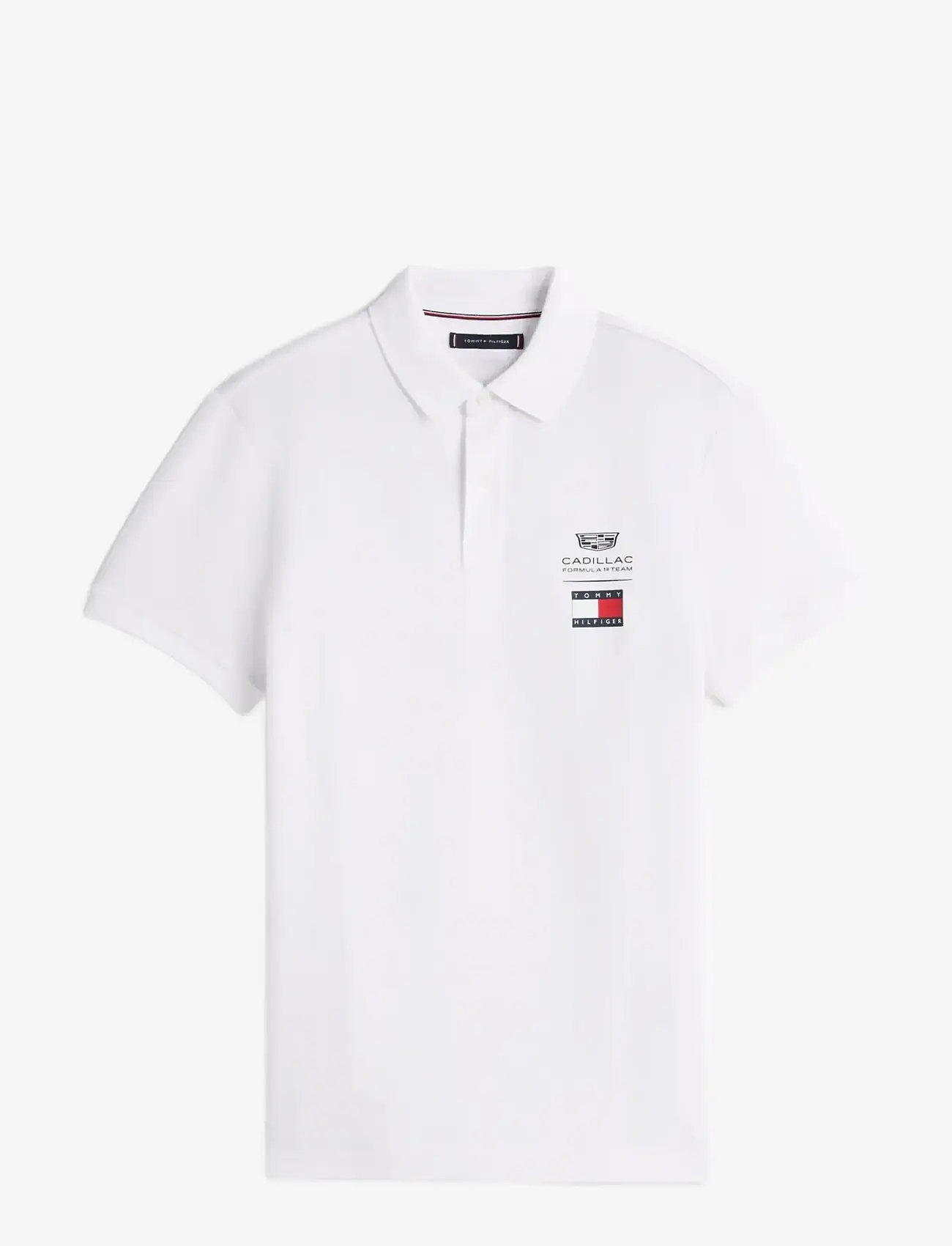 Tommy Hilfiger - TH X CF1 LOGO POLO - kortærmede poloer - white - 1