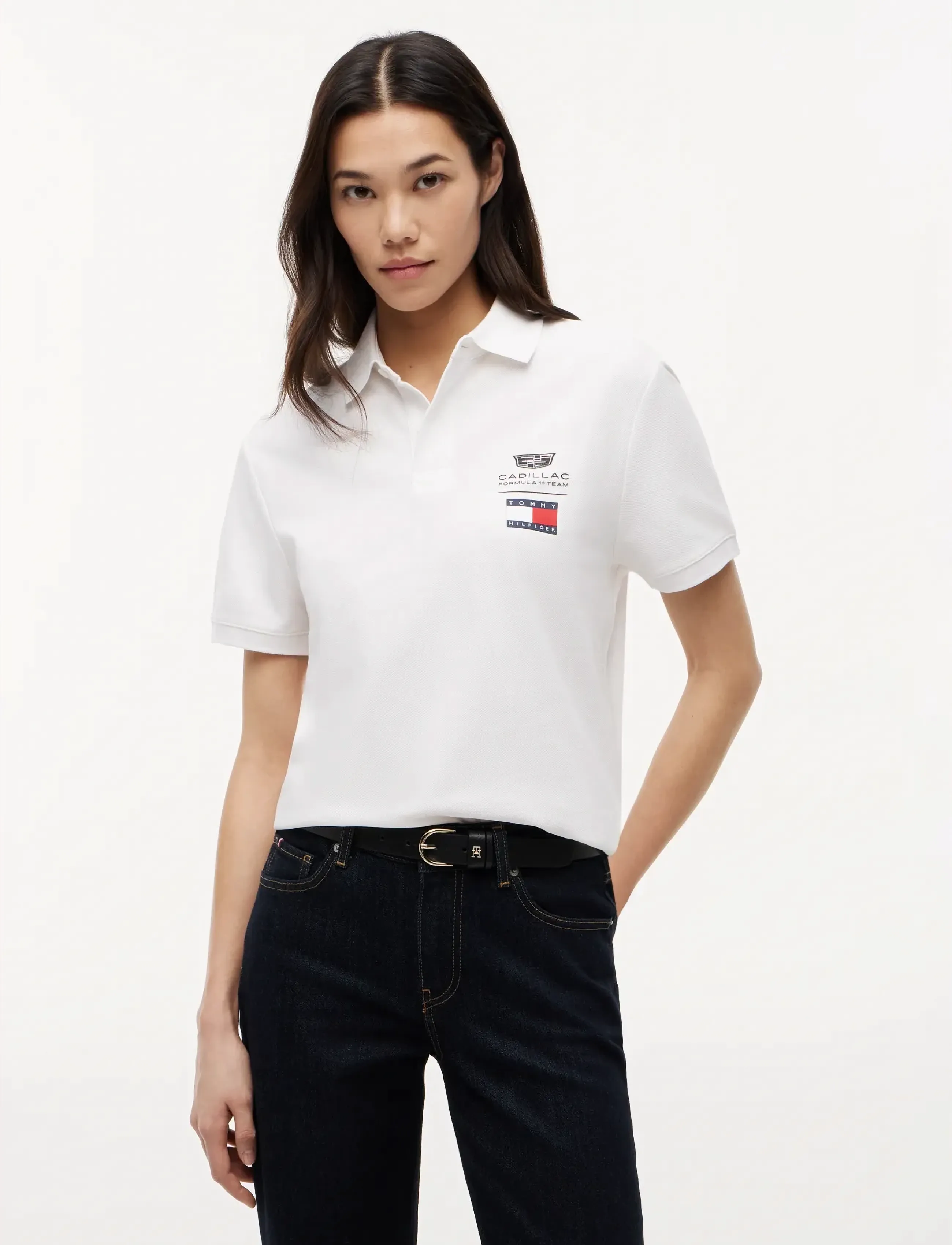 TOMMY HILFIGER Th X Cf1 Logo Polo skjortor dam – bild 8