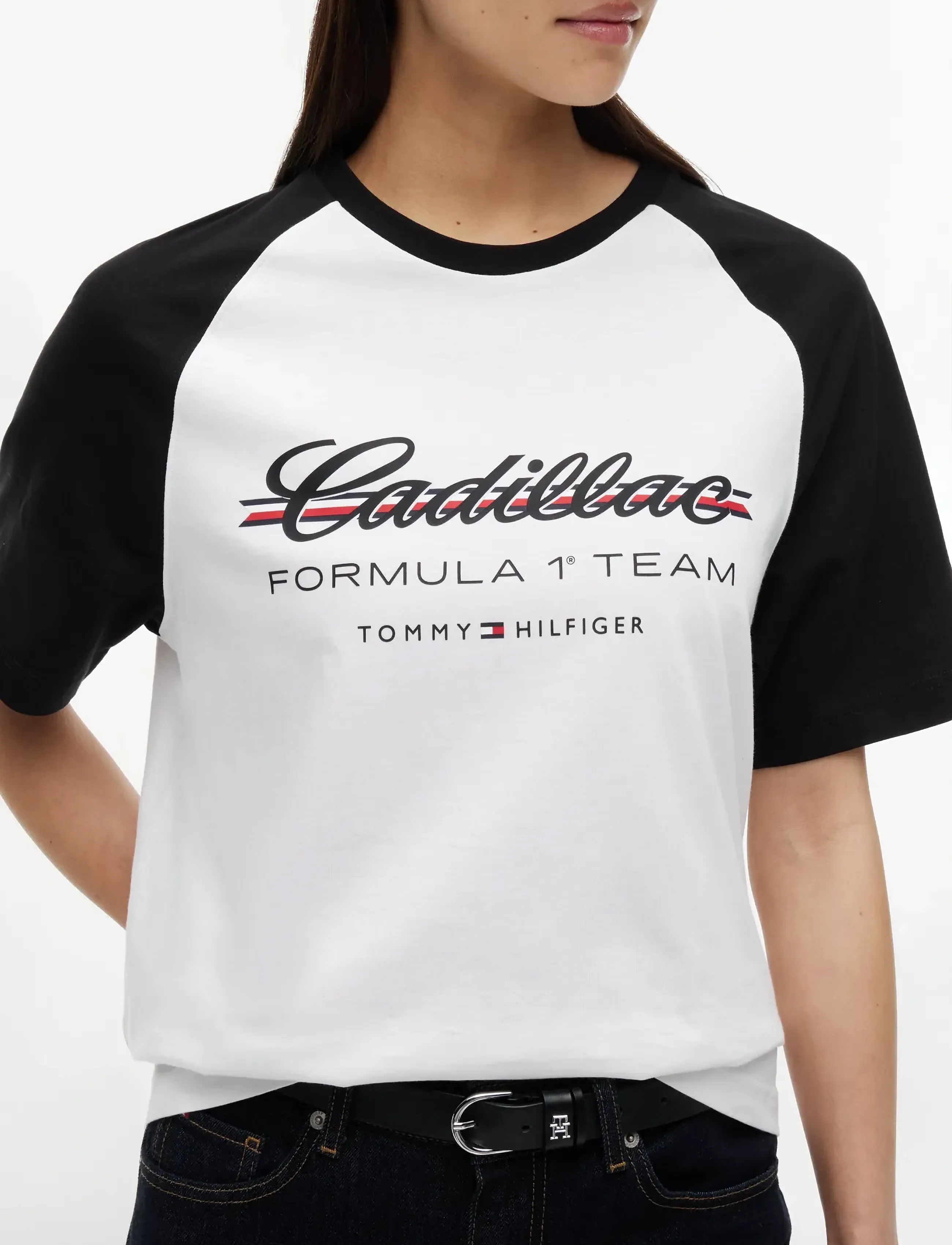 TOMMY HILFIGER Th X Cf1 Script Raglan Tee t-shirts herr – bild 7