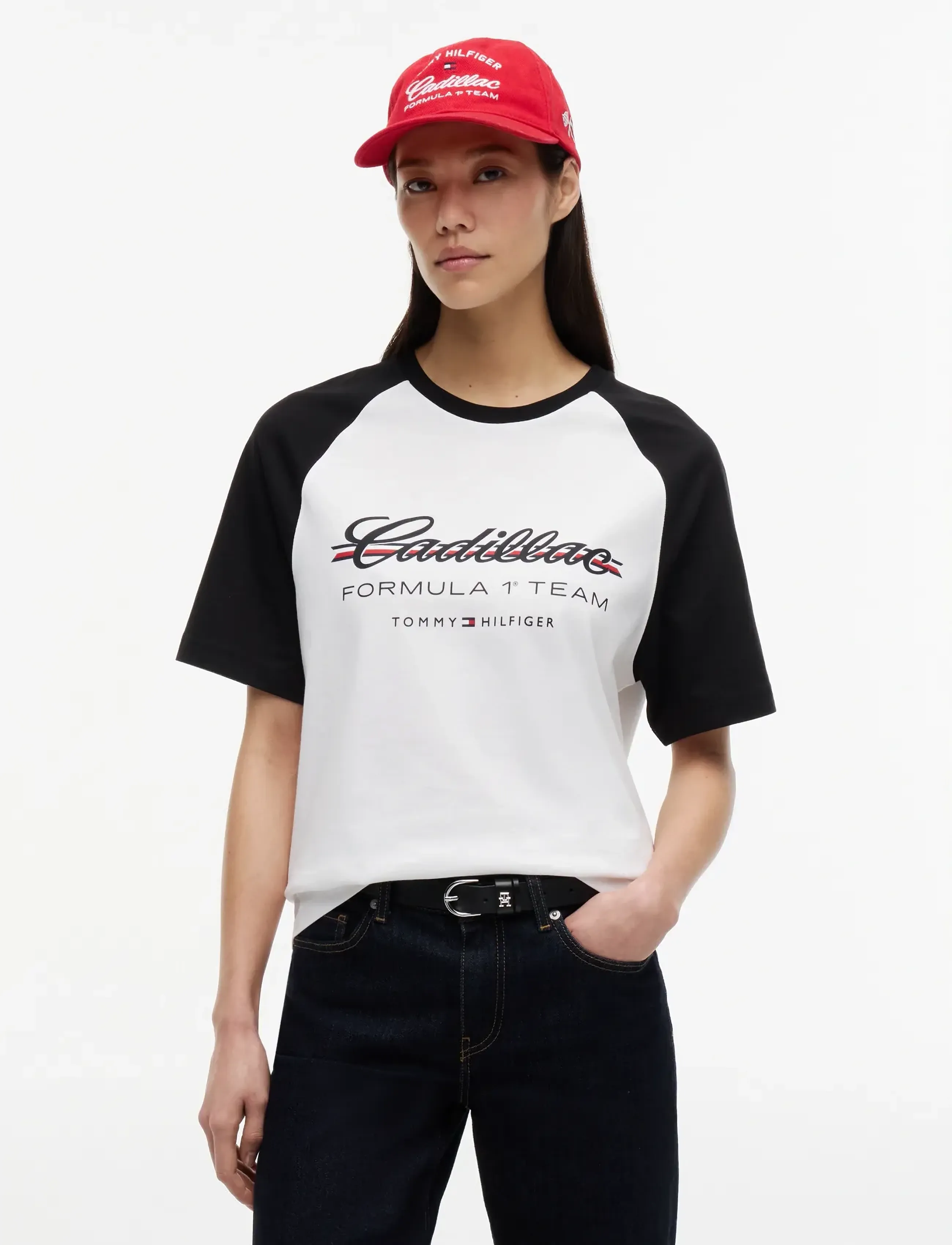 TOMMY HILFIGER Th X Cf1 Script Raglan Tee t-shirts herr – bild 8