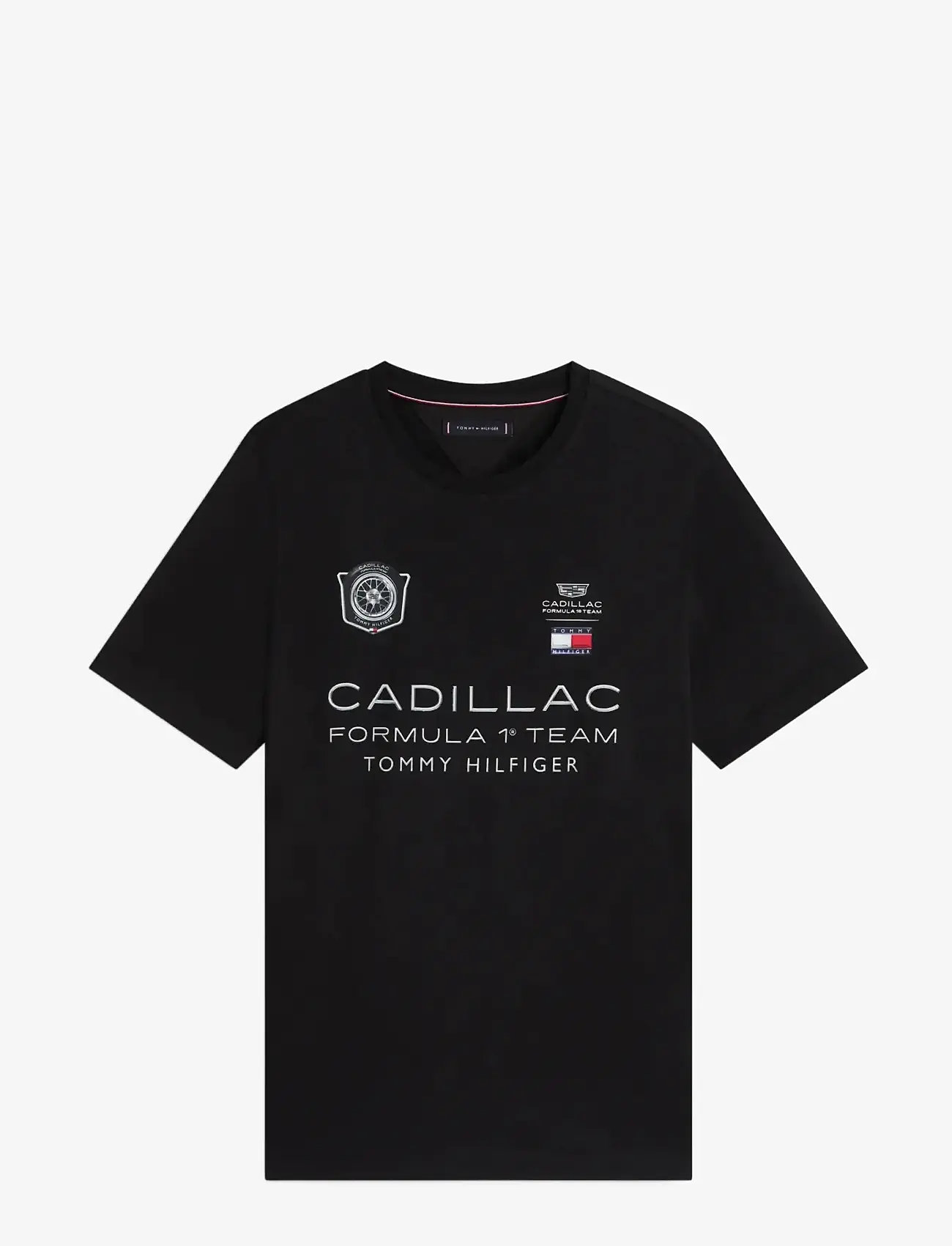 Tommy Hilfiger - TH X CF1 RACING GRAPHIC TEE - kurzärmelig - black - 1