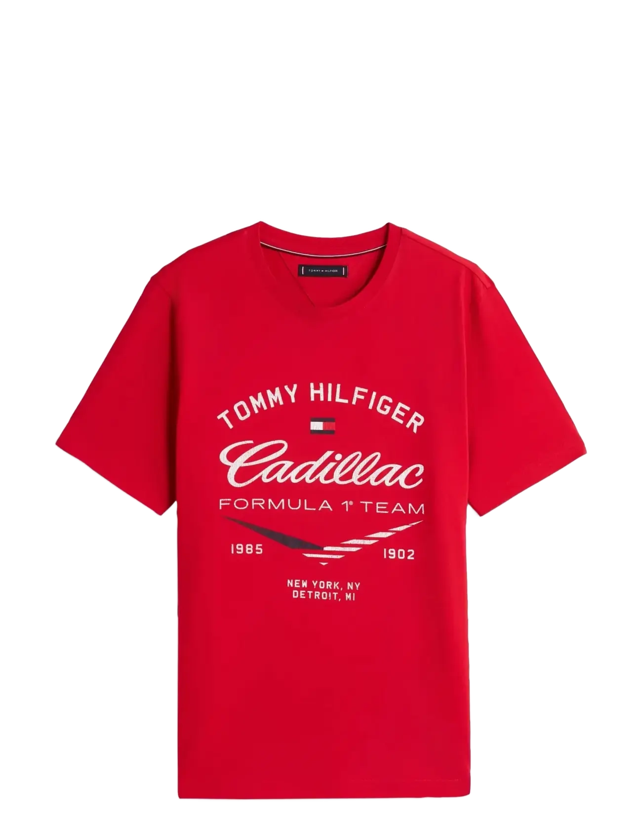 TOMMY HILFIGER ThxCf1 Varsity Graphic Tee Rot - XS - Herren