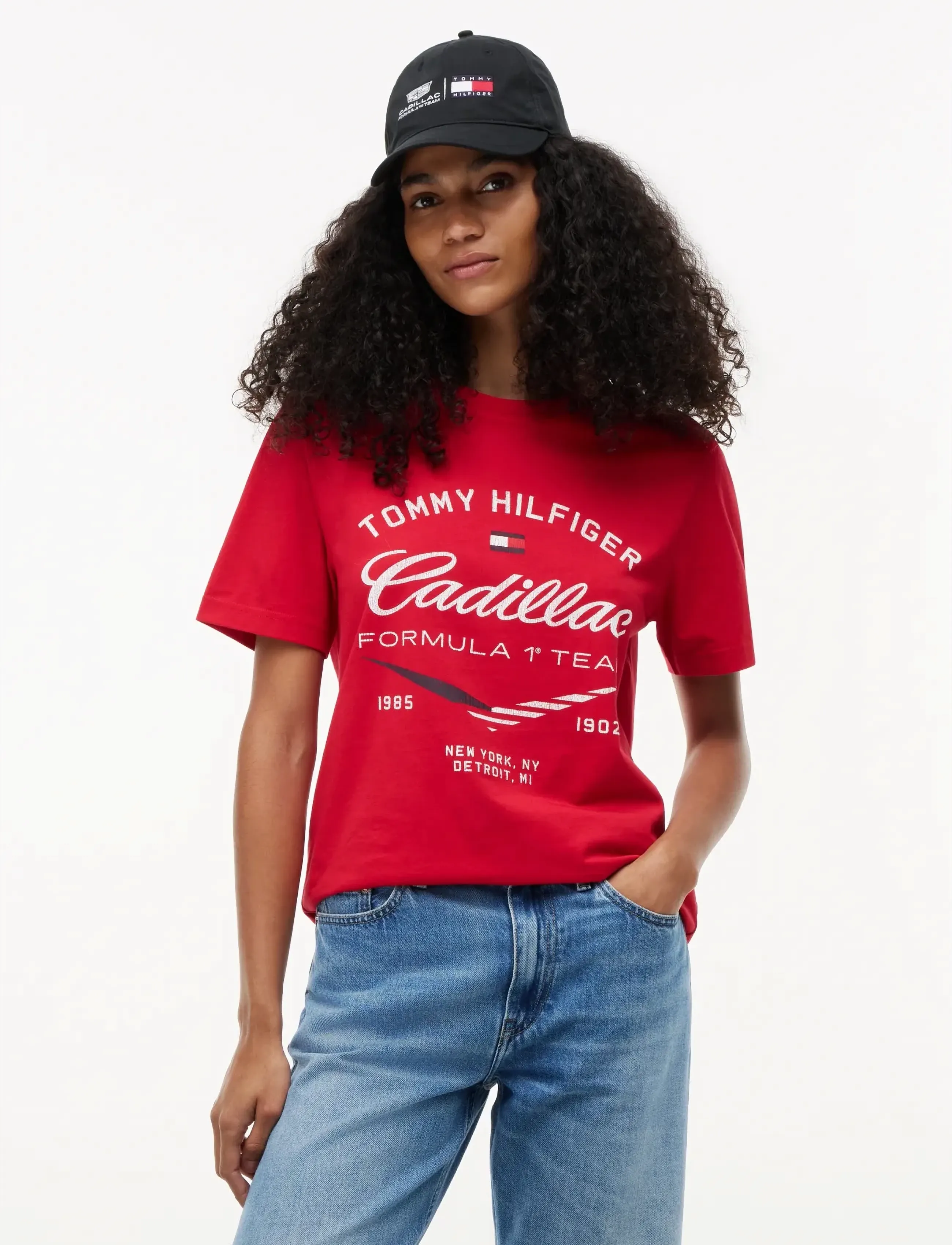 TOMMY HILFIGER Th X Cf1 Varsity Graphic Tee t-shirts med tryck herr – bild 2