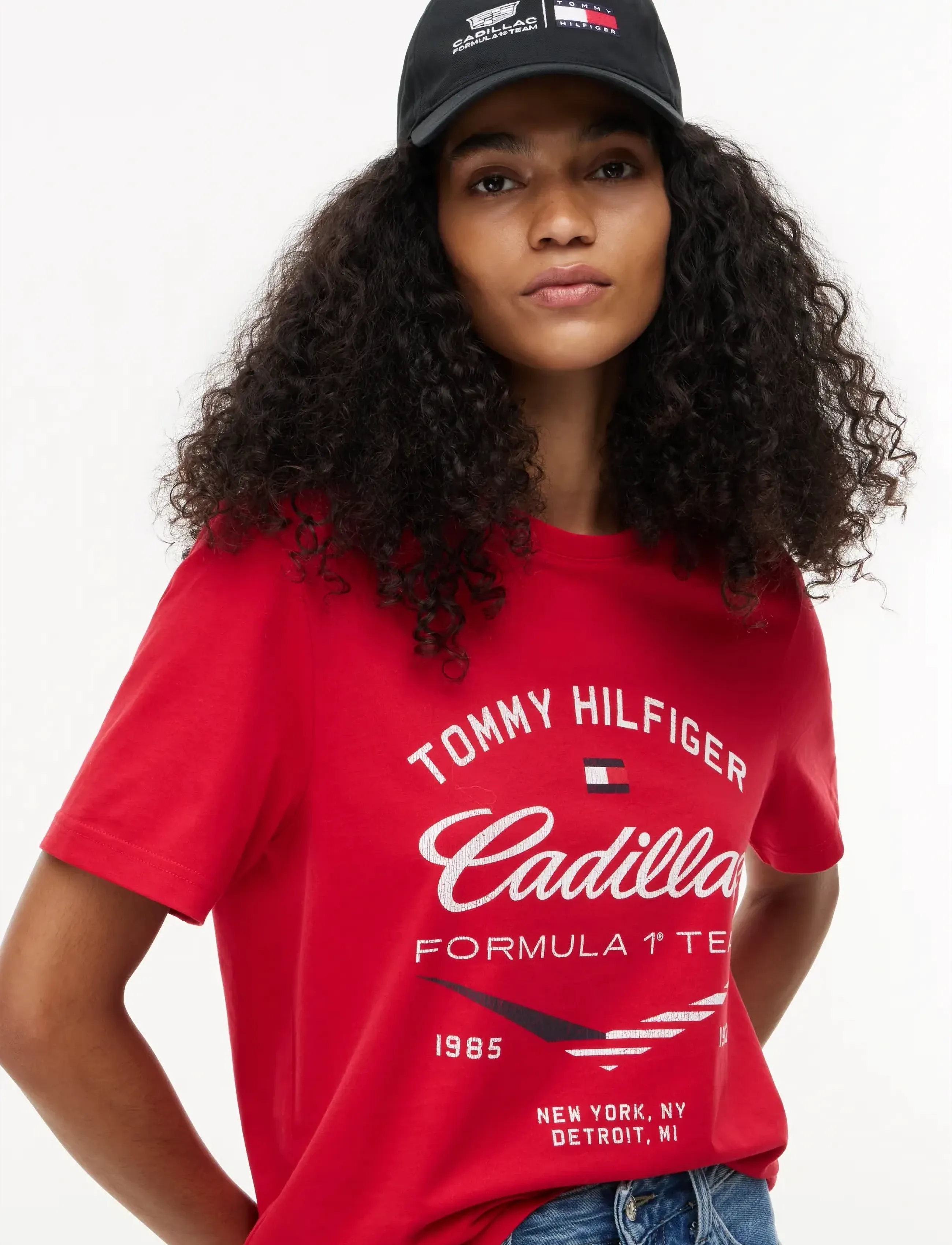 TOMMY HILFIGER Th X Cf1 Varsity Graphic Tee t-shirts med tryck herr – bild 3