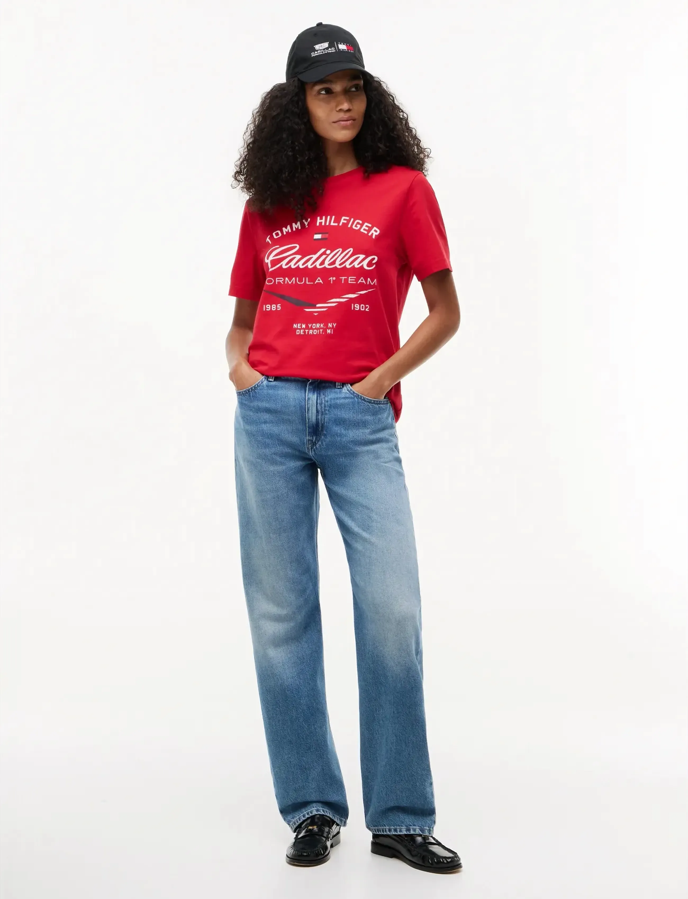 TOMMY HILFIGER Th X Cf1 Varsity Graphic Tee t-shirts med tryck herr – bild 5