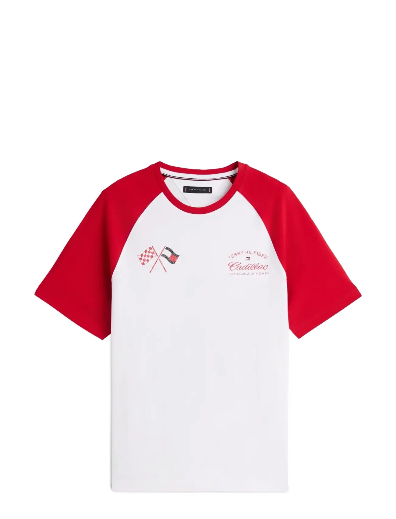 TOMMY HILFIGER ThxCf1 Varsity Raglan Tee Weiß - M - Herren