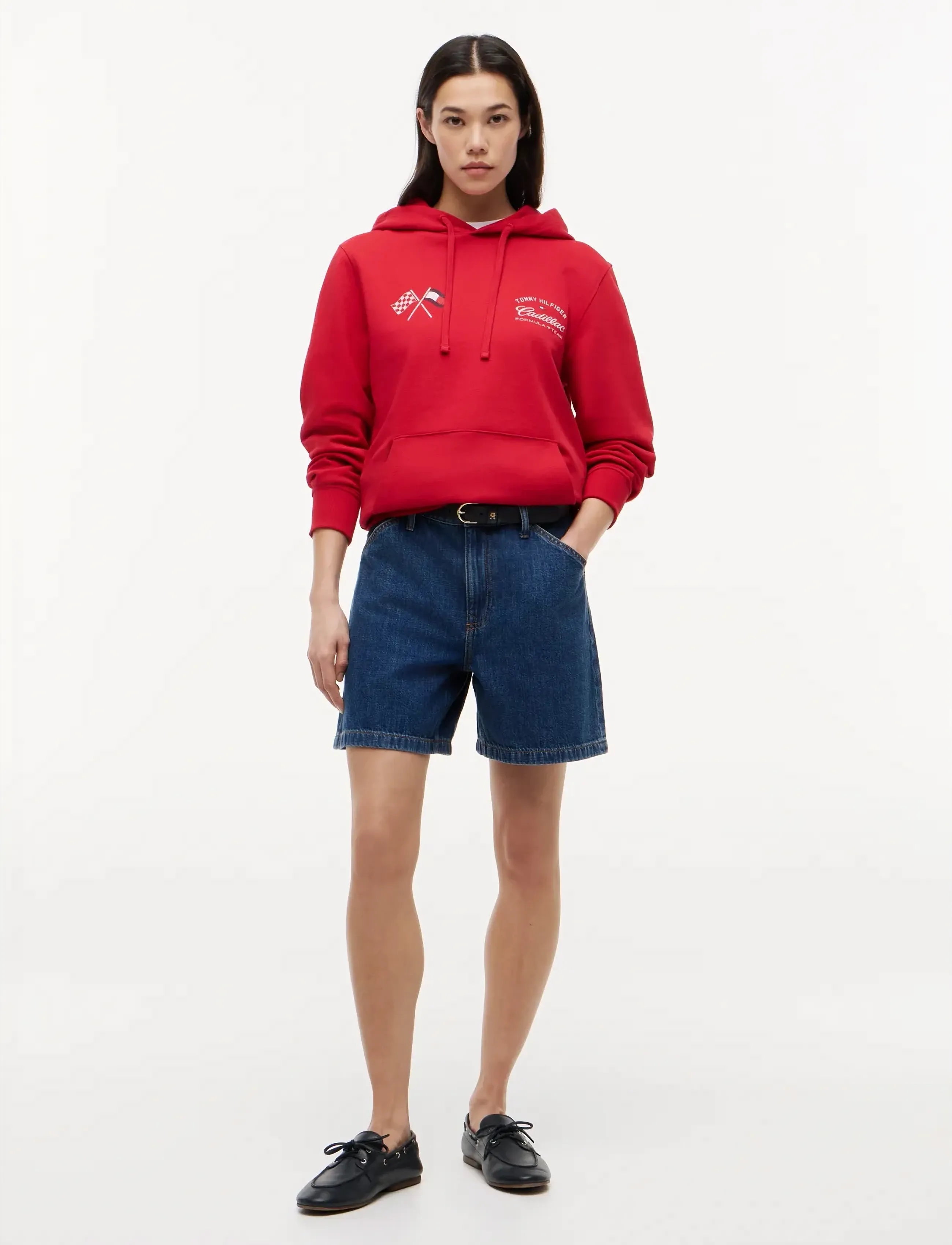 TOMMY HILFIGER Th X Cf1 Varsity Graphic Hoodie dam – bild 3