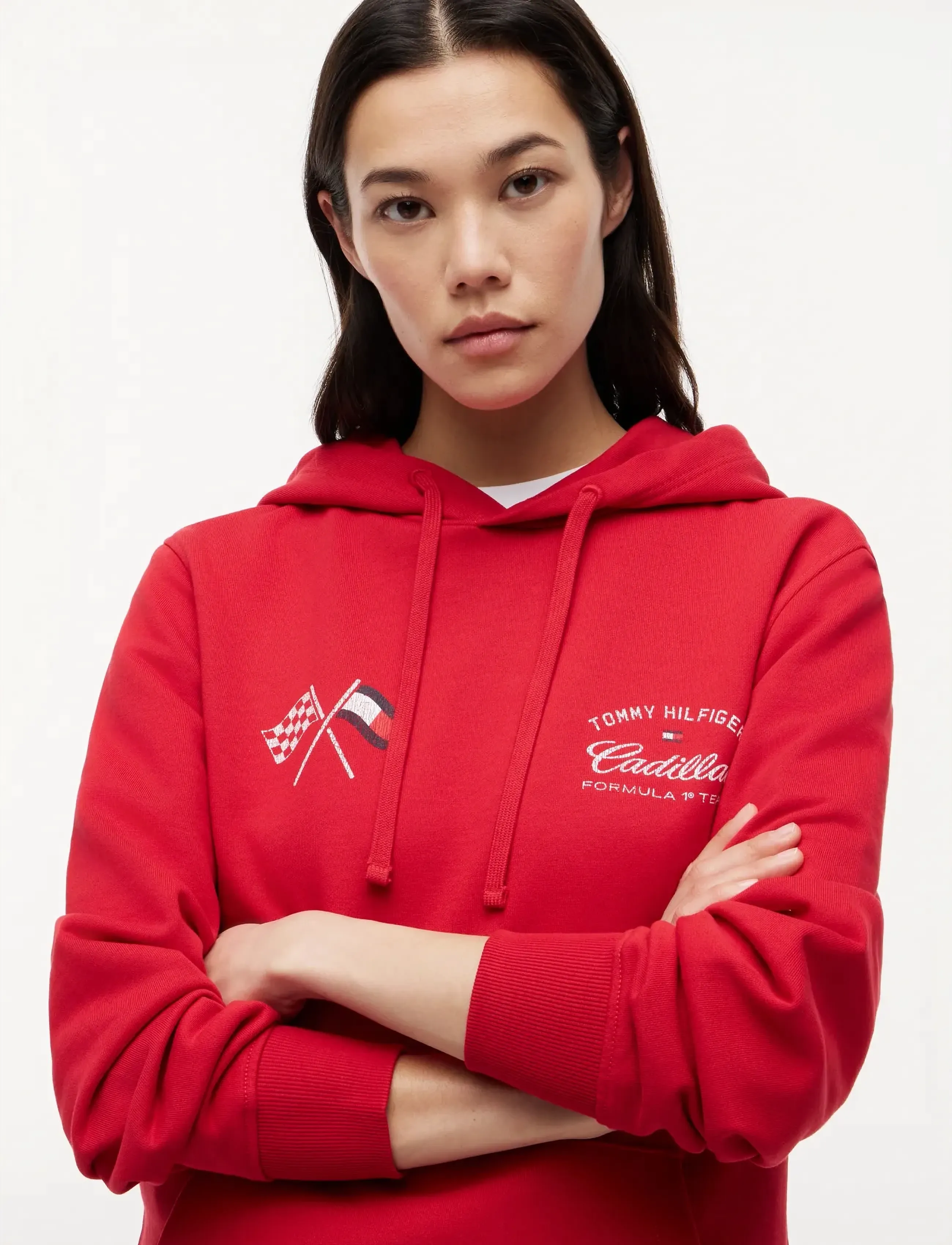 TOMMY HILFIGER Th X Cf1 Varsity Graphic Hoodie dam – bild 5