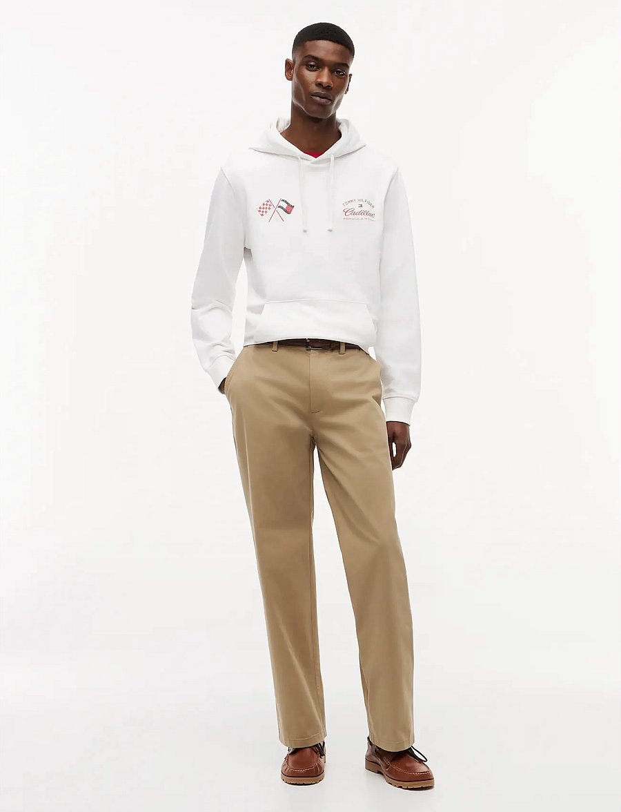 Tommy Hilfiger - TH X CF1 VARSITY GRAPHIC HOODIE - hættetrøjer - white - 2