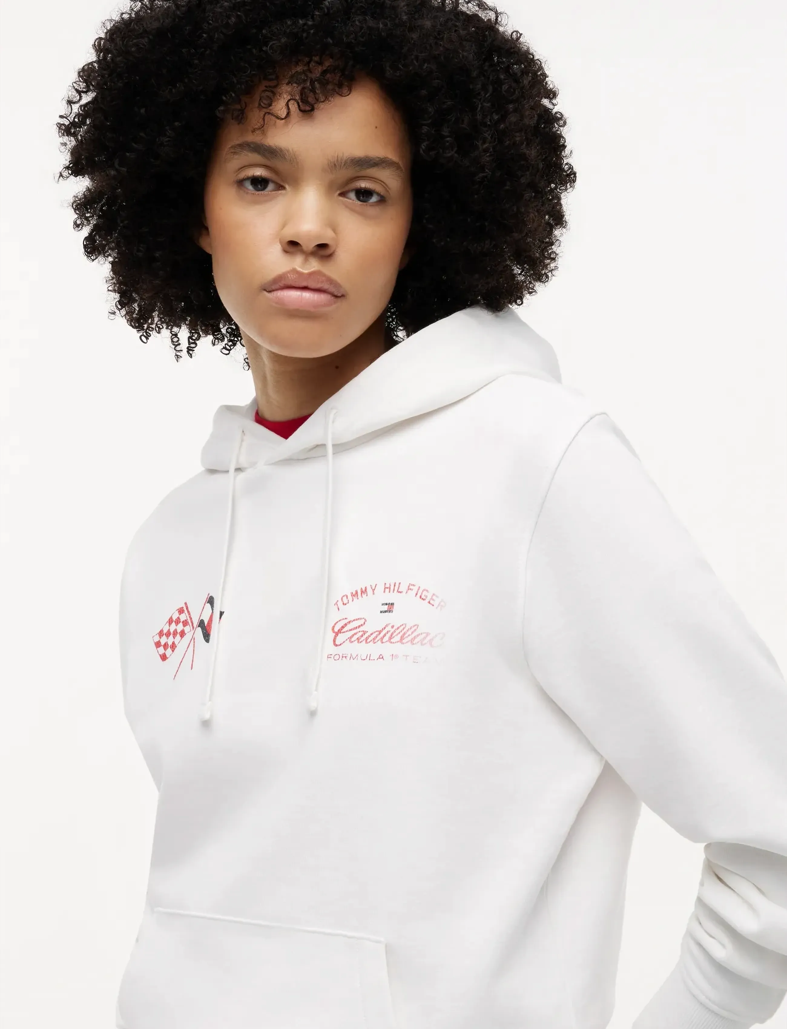 TOMMY HILFIGER Th X Cf1 Varsity Graphic Hoodie dam – bild 5