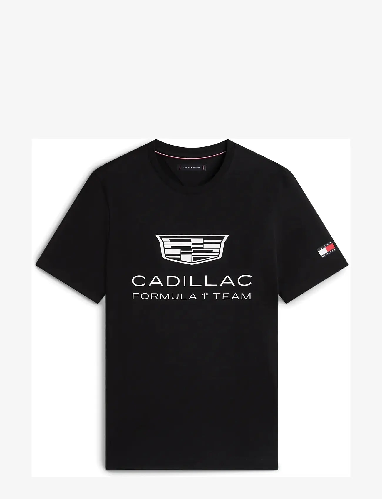 Tommy Hilfiger - TH X CF1 SHIELD TEE - short-sleeved t-shirts - black - 1
