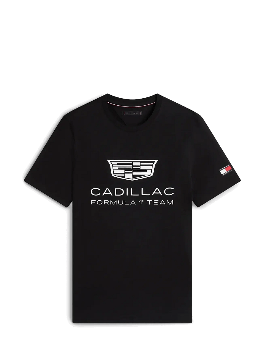 Tommy Hilfiger - TH X CF1 SHIELD TEE - lühikeste varrukatega t-särgid - black - 1