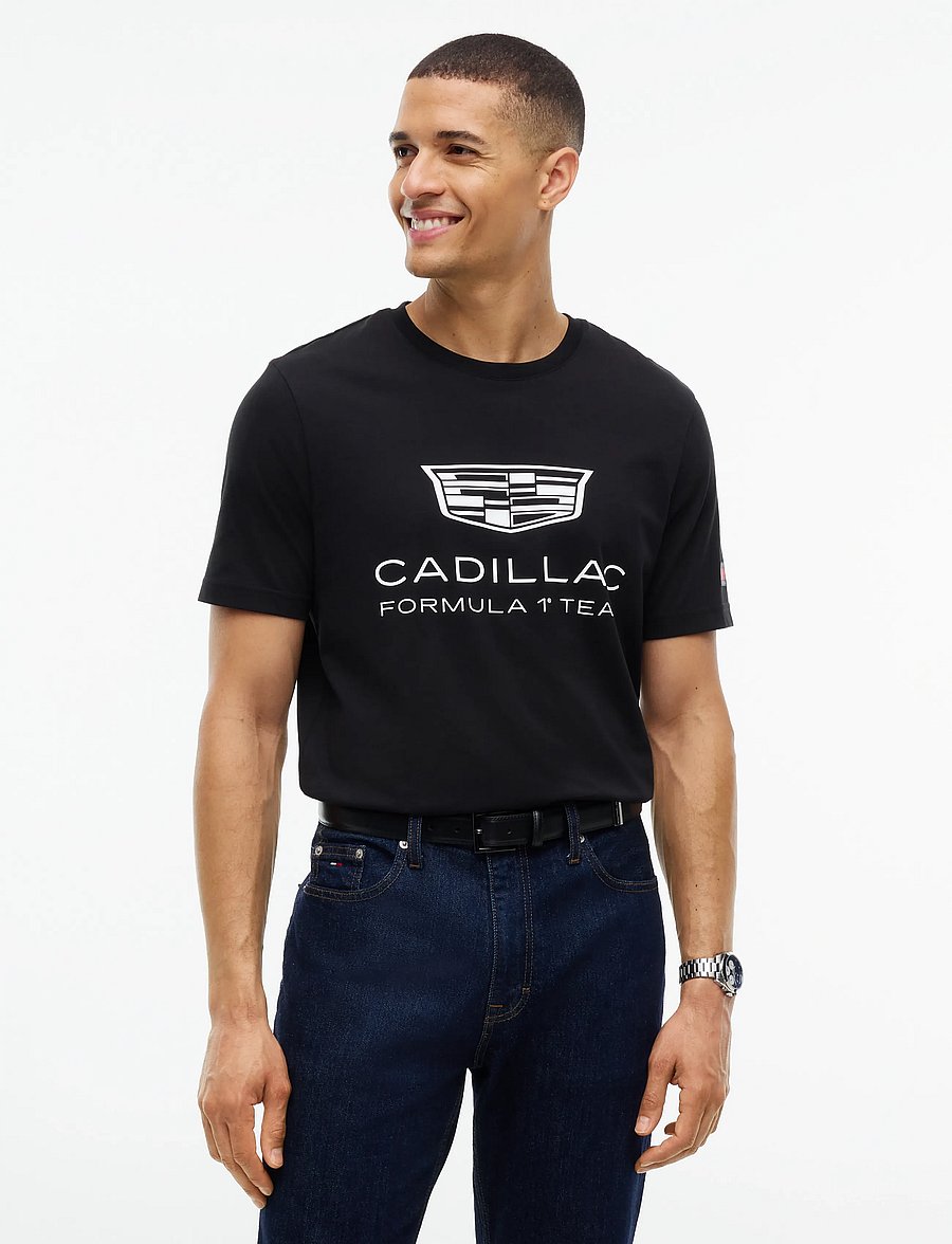 Tommy Hilfiger - TH X CF1 SHIELD TEE - lühikeste varrukatega t-särgid - black - 0