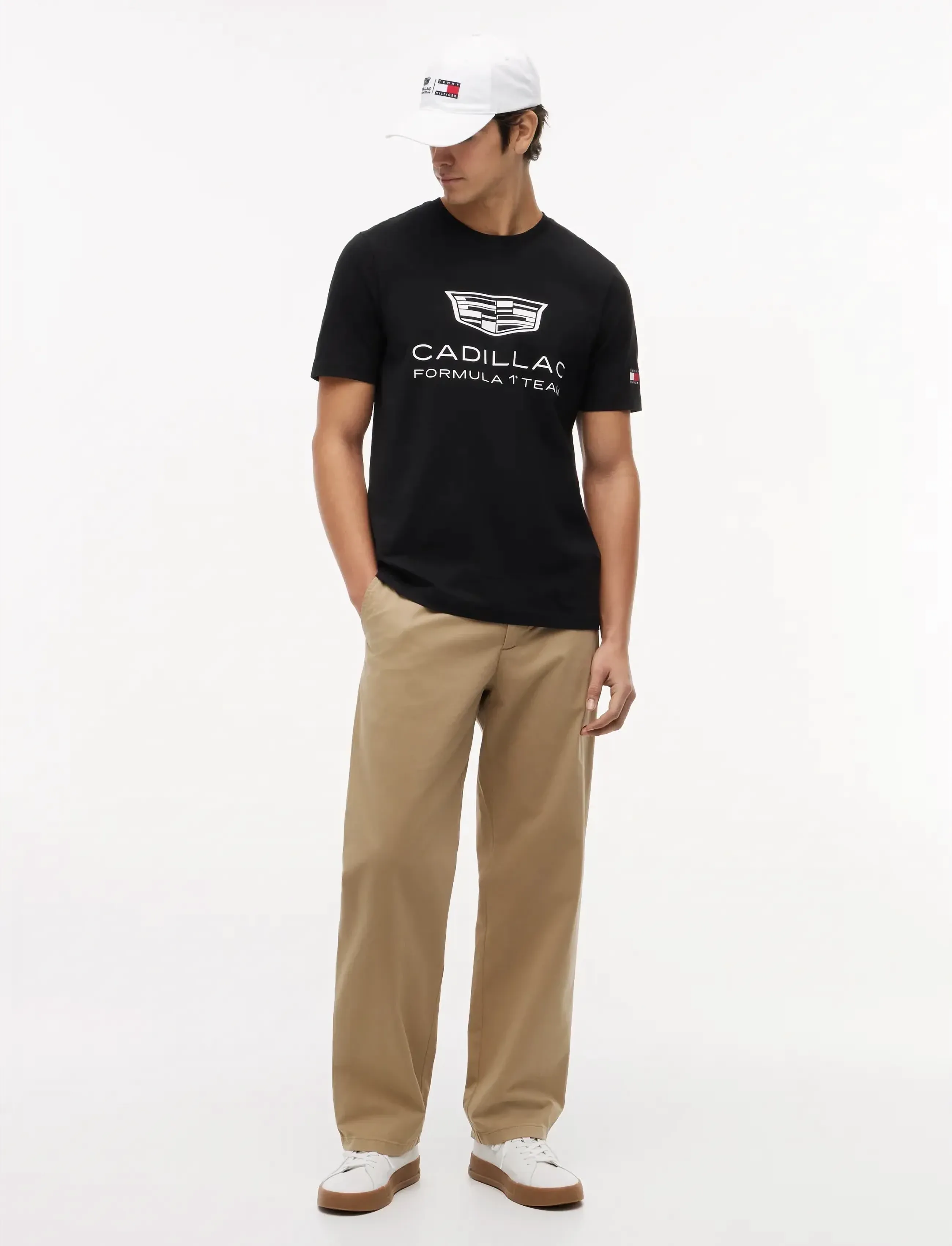 Tommy Hilfiger TH X CF1 SHIELD TEE - Deals - BLACK / black