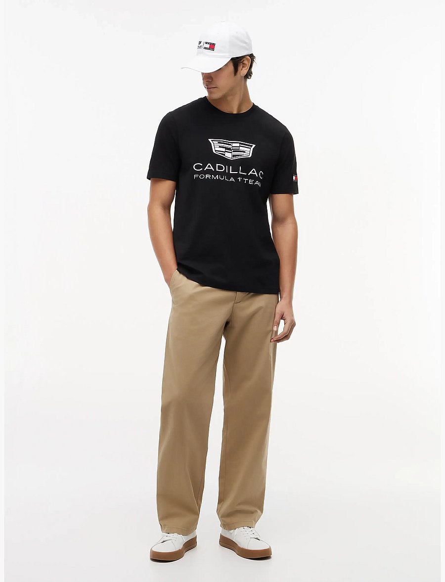 Tommy Hilfiger - TH X CF1 SHIELD TEE - lühikeste varrukatega t-särgid - black - 4