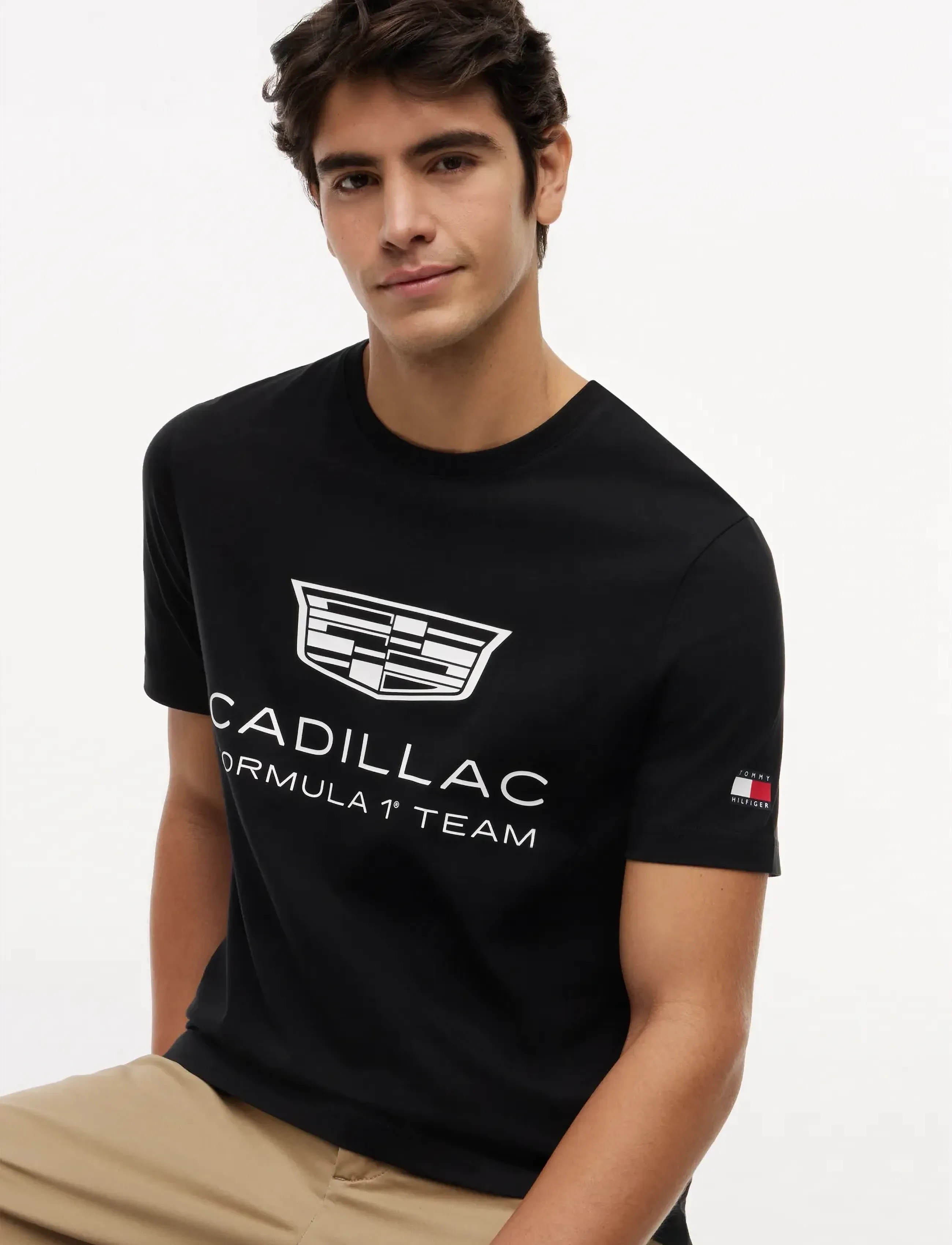 Tommy Hilfiger - TH X CF1 SHIELD TEE - die niedrigsten preise - black - 4
