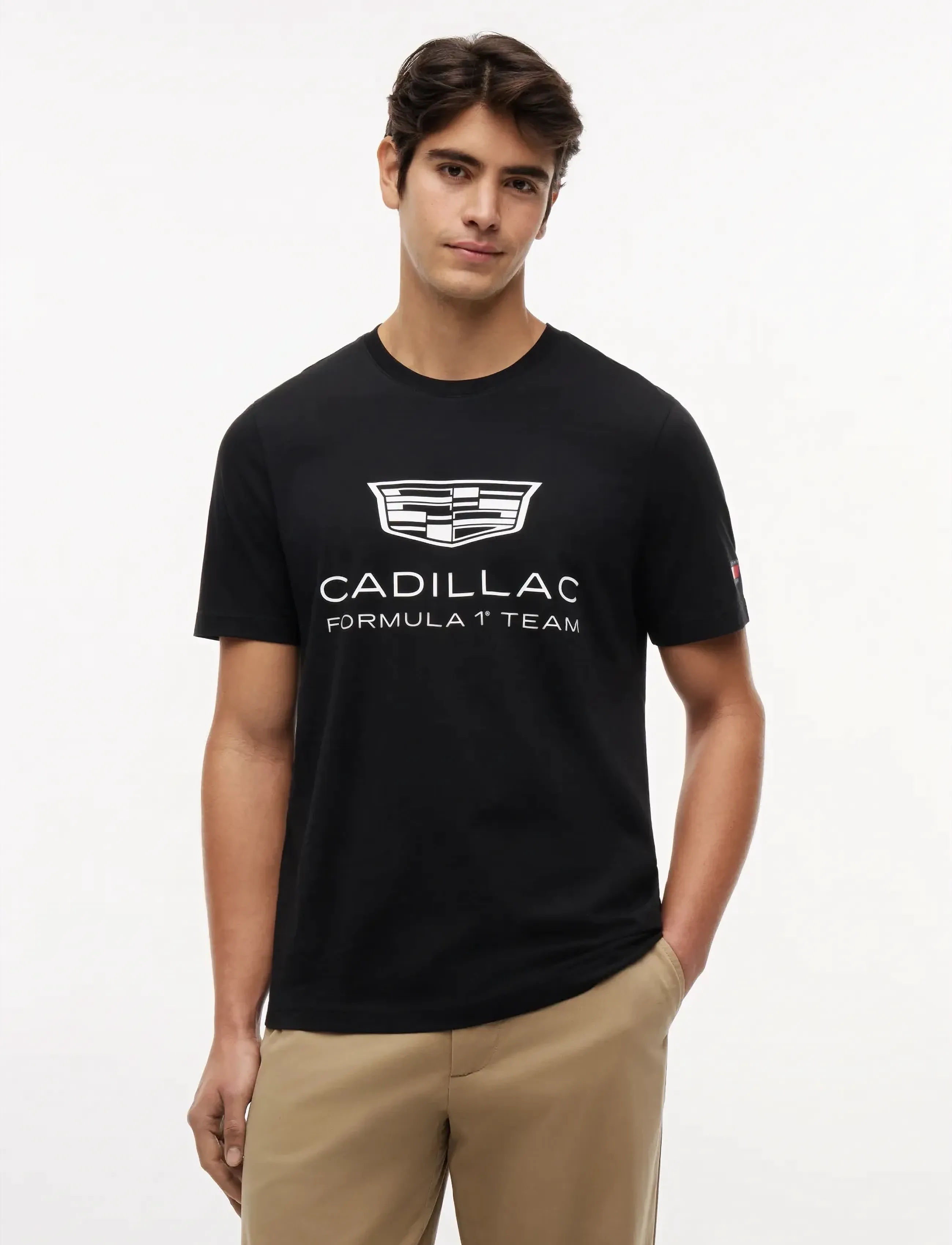 Tommy Hilfiger - TH X CF1 SHIELD TEE - die niedrigsten preise - black - 3