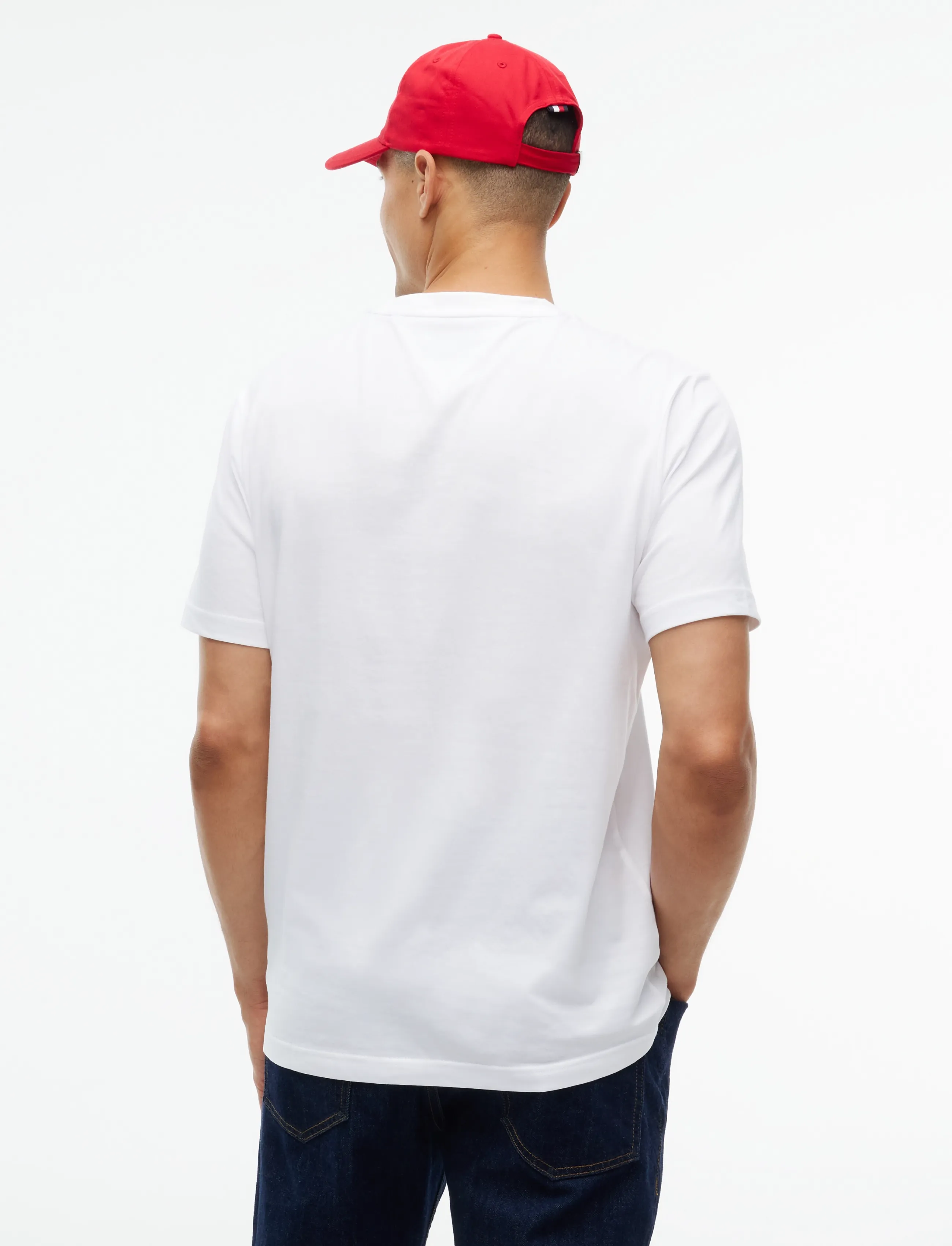 Tommy Hilfiger - TH X CF1 SHIELD TEE - lühikeste varrukatega t-särgid - white - 2