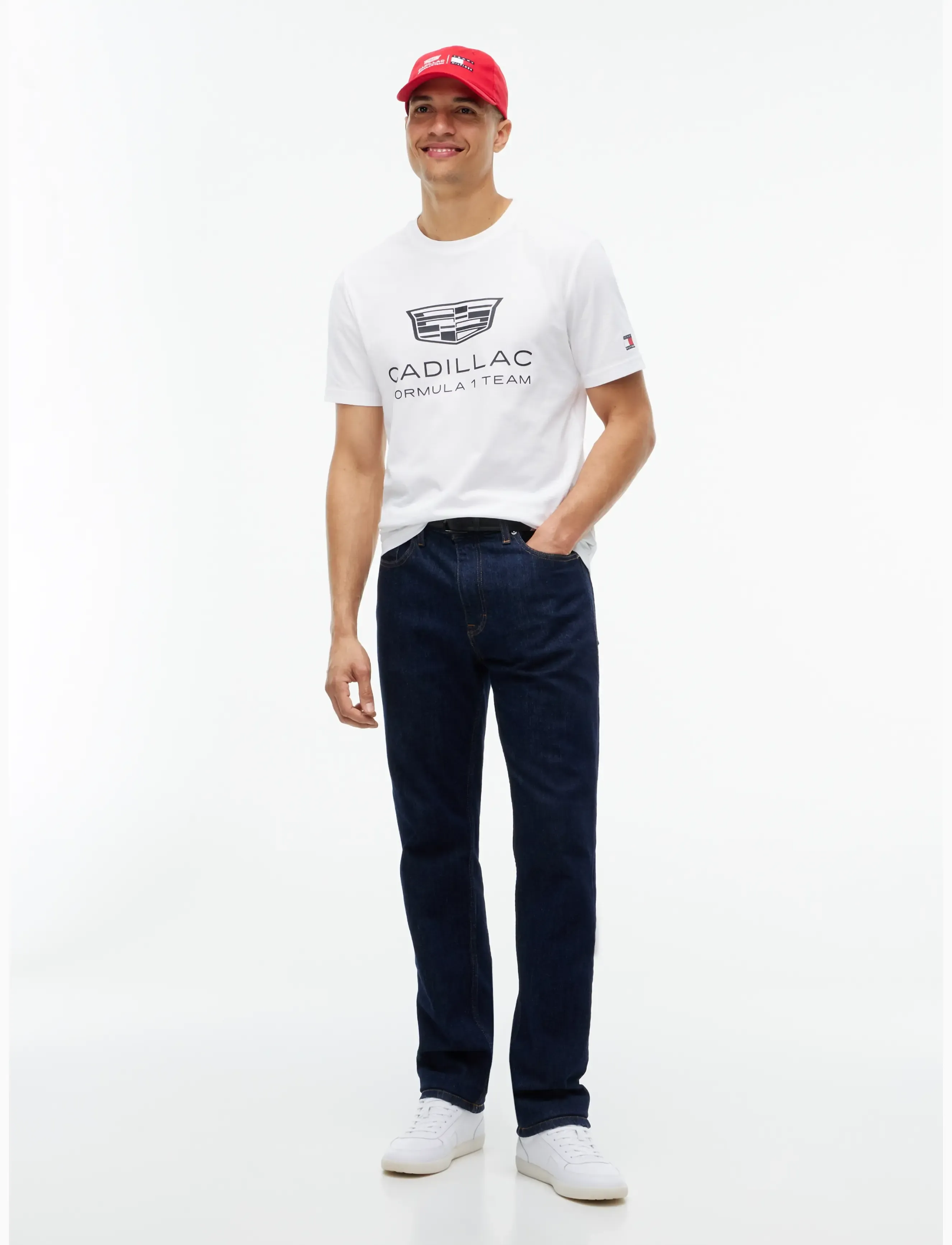 Tommy Hilfiger - TH X CF1 SHIELD TEE - lühikeste varrukatega t-särgid - white - 4