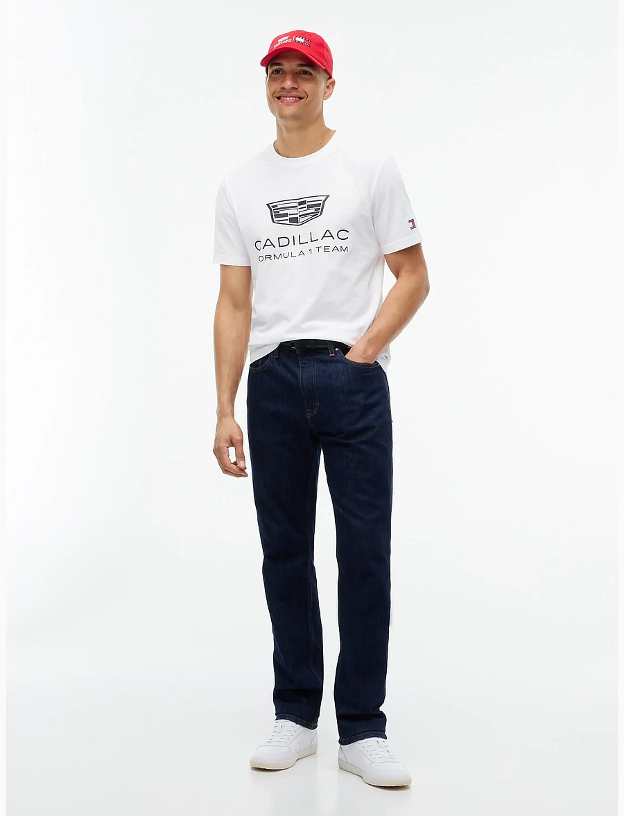 Tommy Hilfiger - TH X CF1 SHIELD TEE - lühikeste varrukatega t-särgid - white - 4