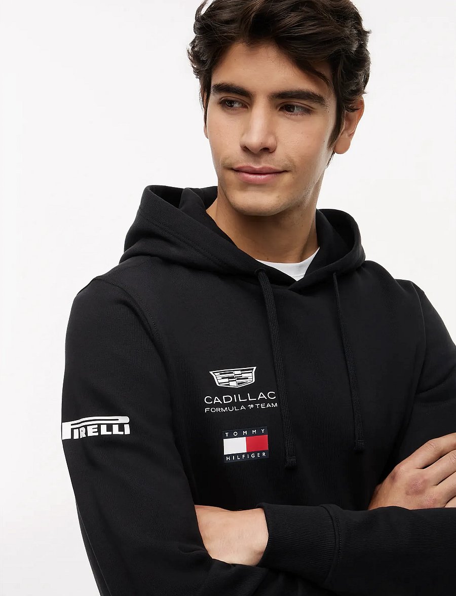Tommy Hilfiger - TH X CF1 REPLICA HOODIE - kapuutsiga dressipluusid - black - 0