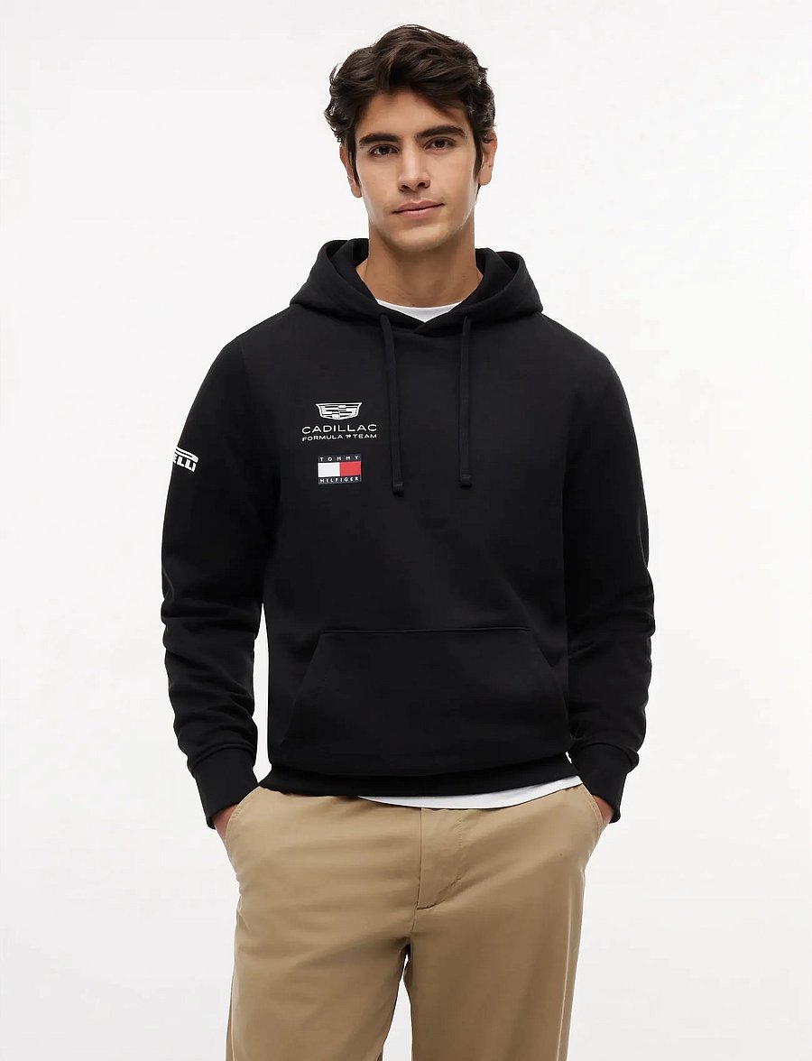 Tommy Hilfiger - TH X CF1 REPLICA HOODIE - kapuutsiga dressipluusid - black - 4