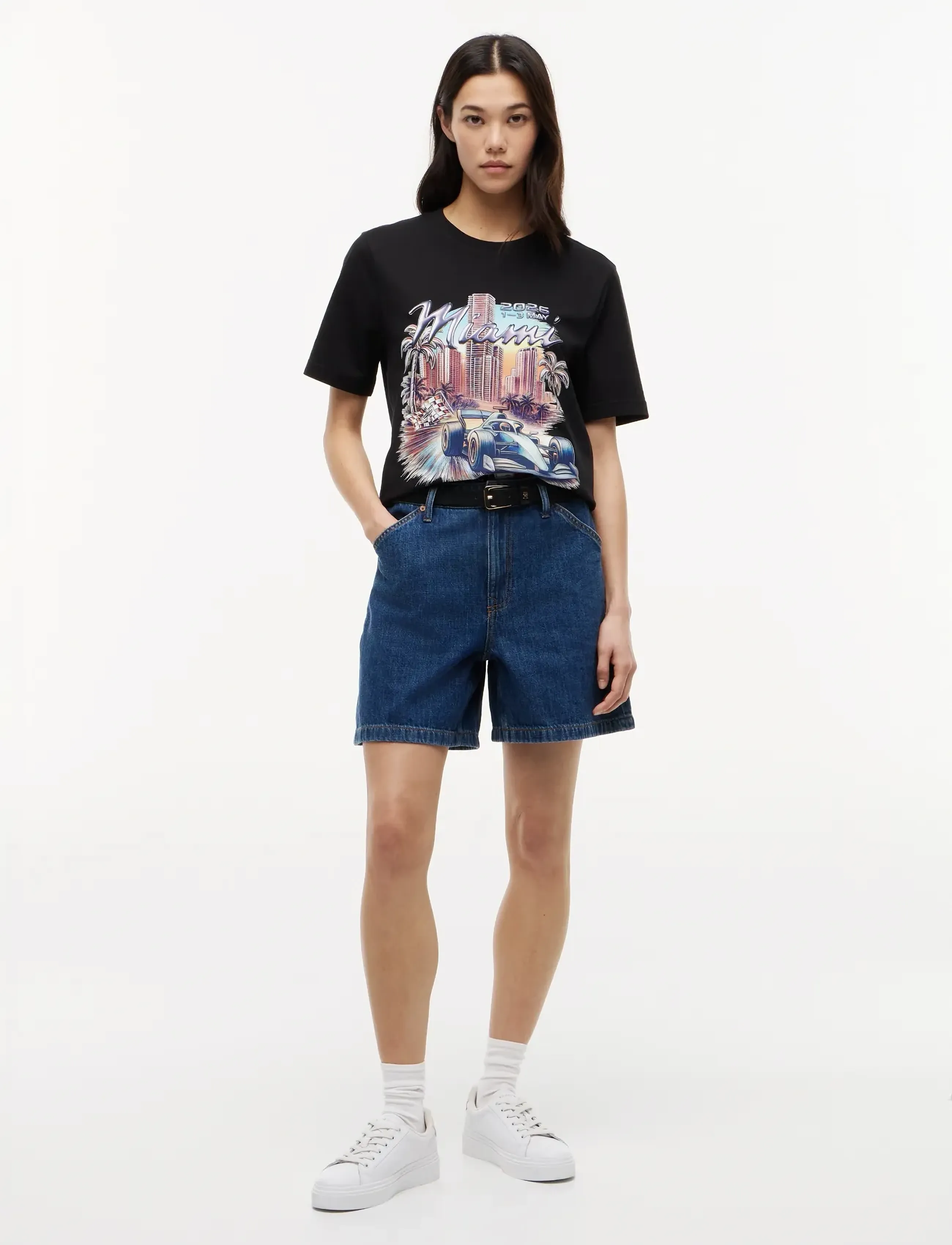 TOMMY HILFIGER Th X Cf1 Miami Graphic Tee t-shirts herr – bild 2