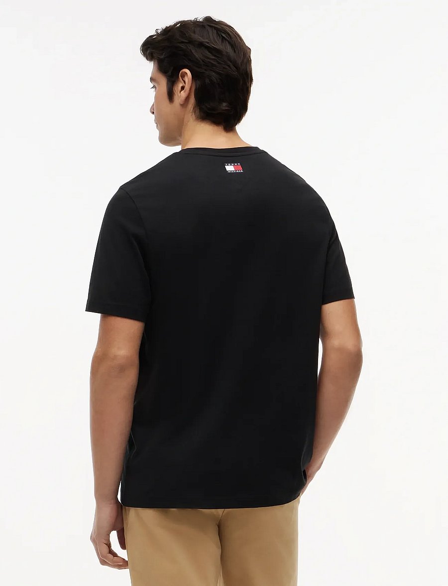 Tommy Hilfiger - TH X CF1 MIAMI GRAPHIC TEE - kurzärmelige t-shirts - black - 5