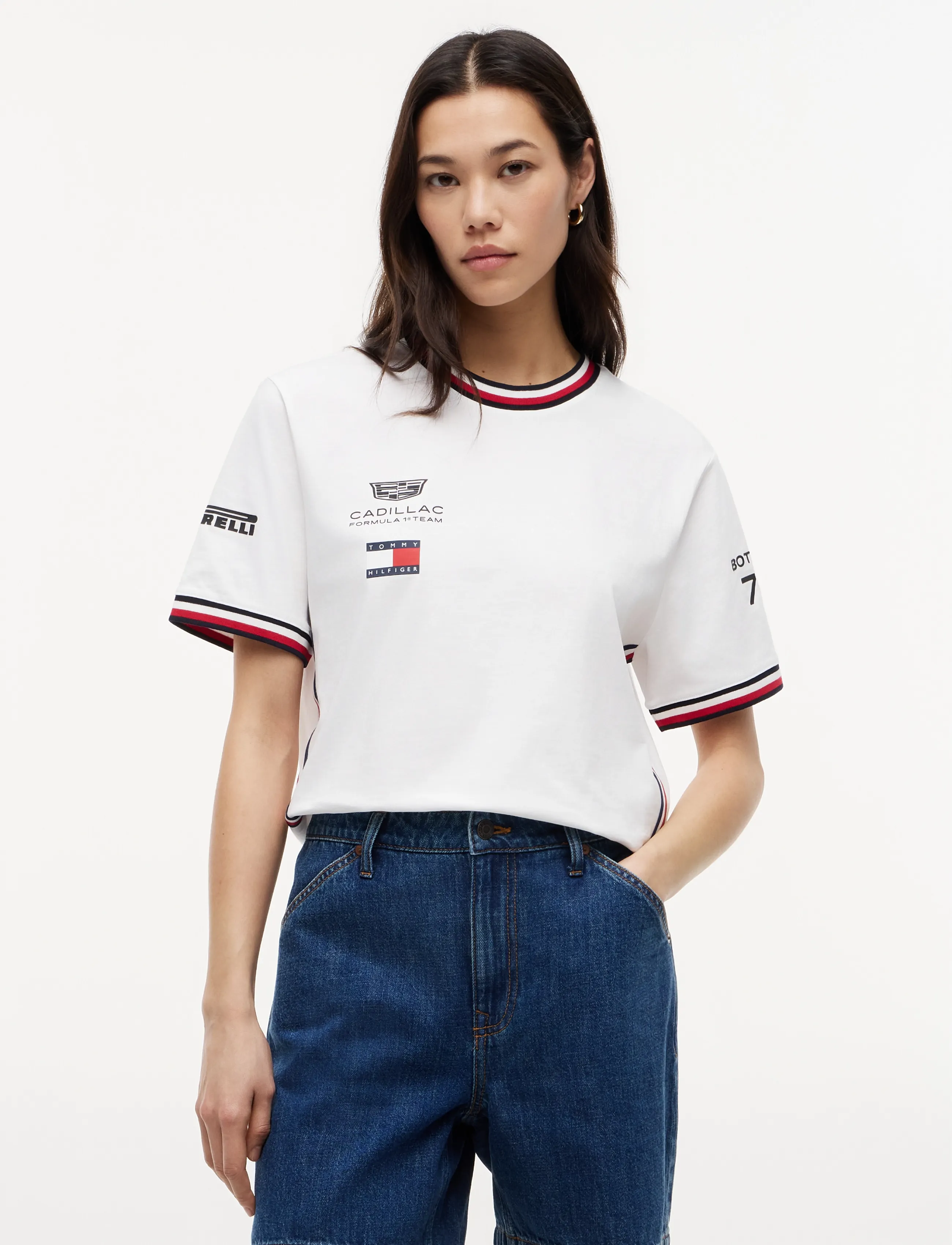 Tommy Hilfiger - TH X CF1 DRIVERS 77 TEE - white - 3