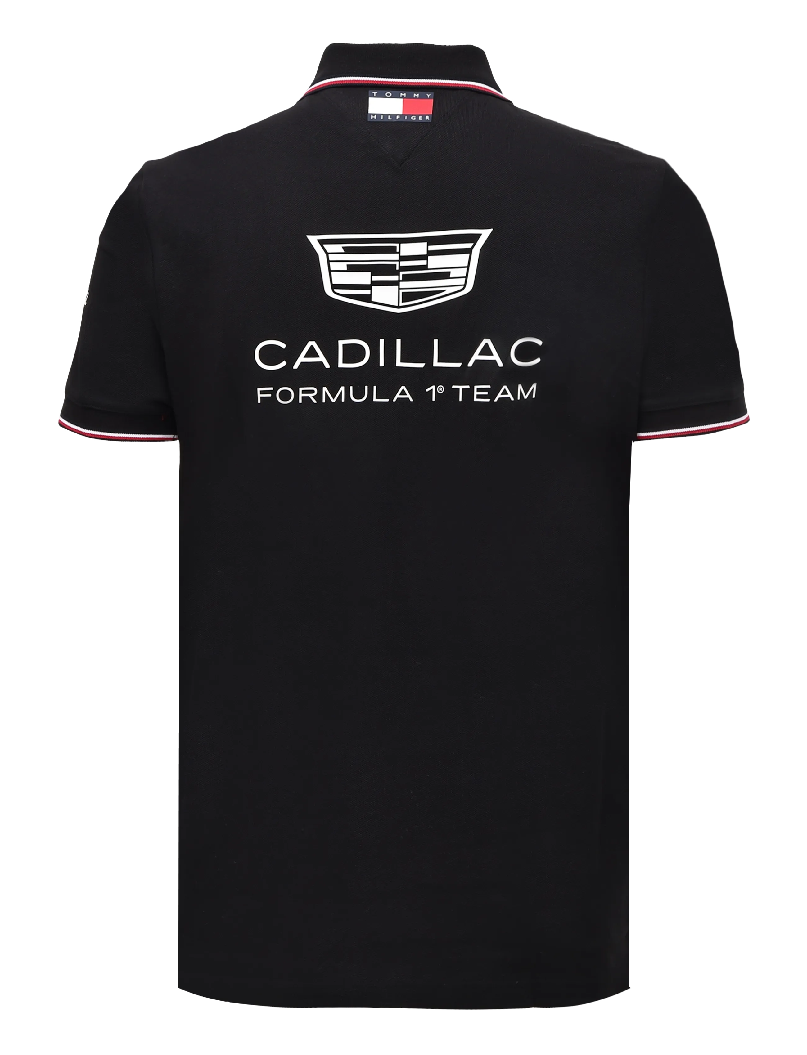 Tommy Hilfiger - TH X CF1 DRIVERS 11 POLO - toppar & t-shirts - black - 2