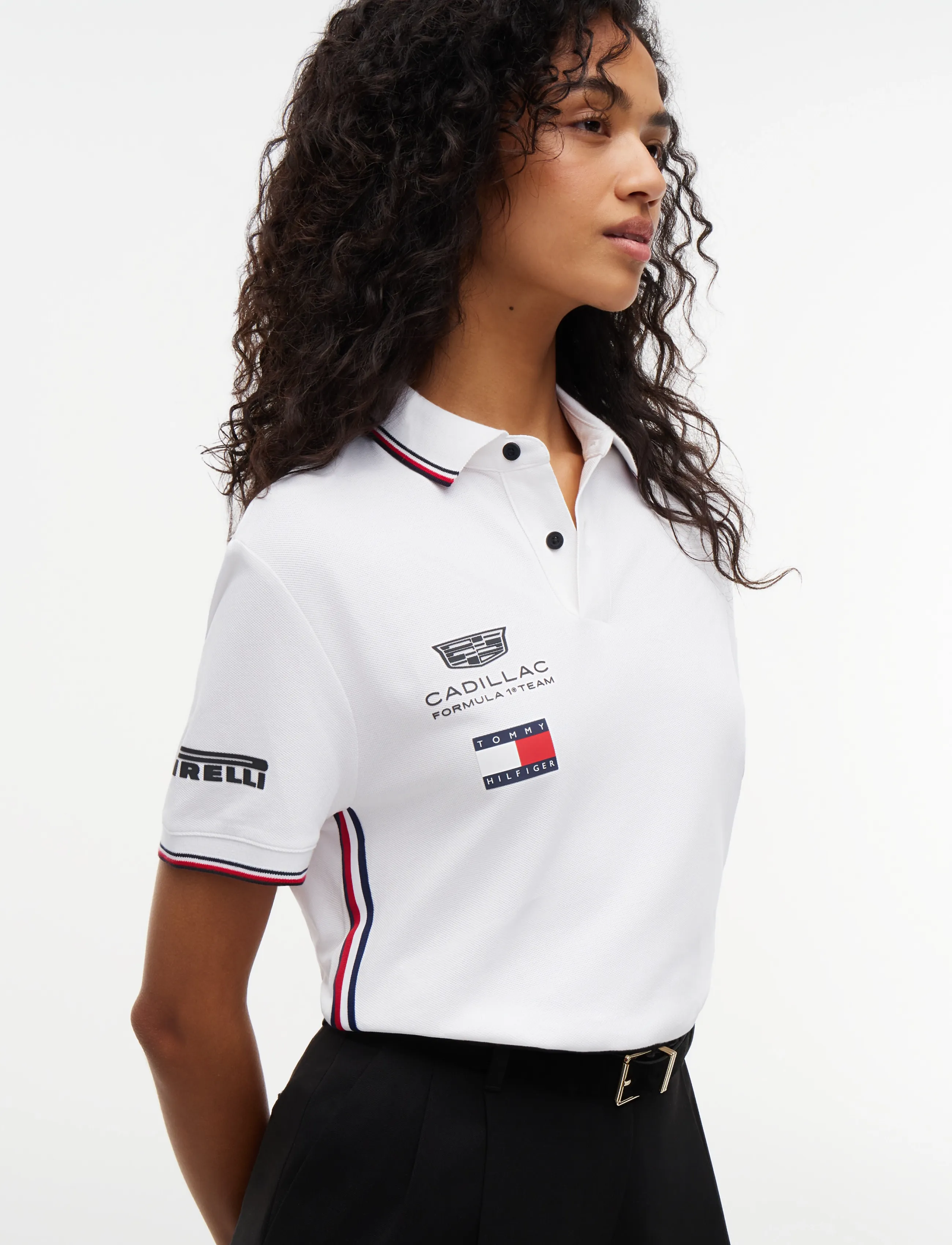 Tommy Hilfiger - TH X CF1 DRIVERS 11 POLO - white - 5