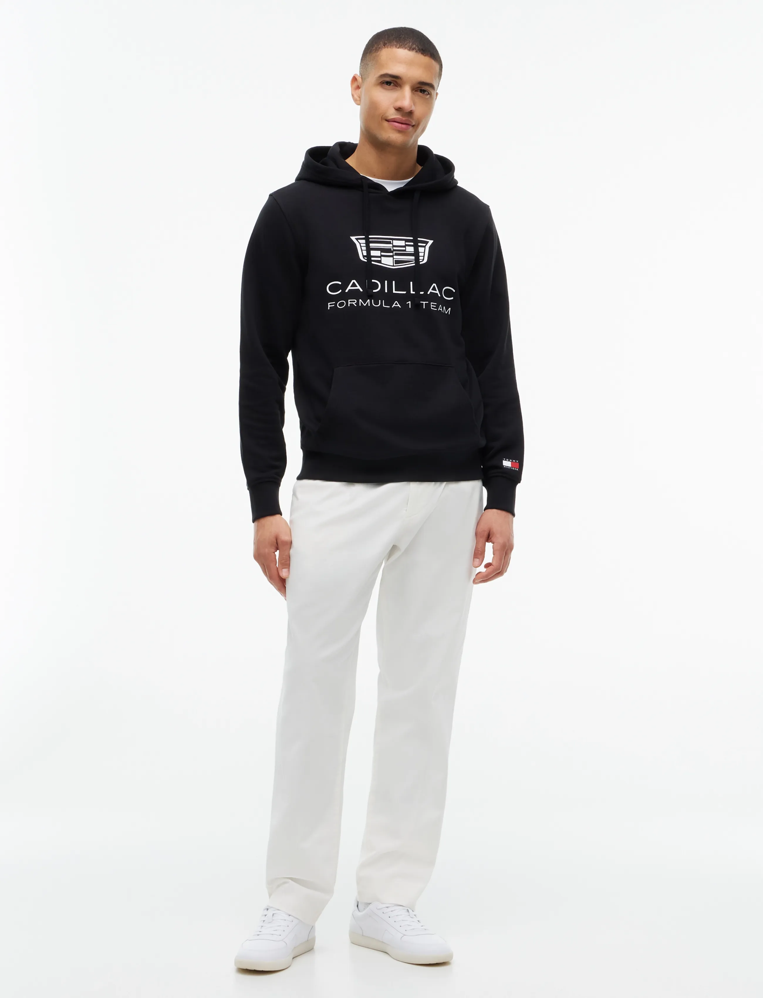 Tommy Hilfiger - TH X CF1 SHIELD HOODIE - kapuutsiga pusad - black - 5