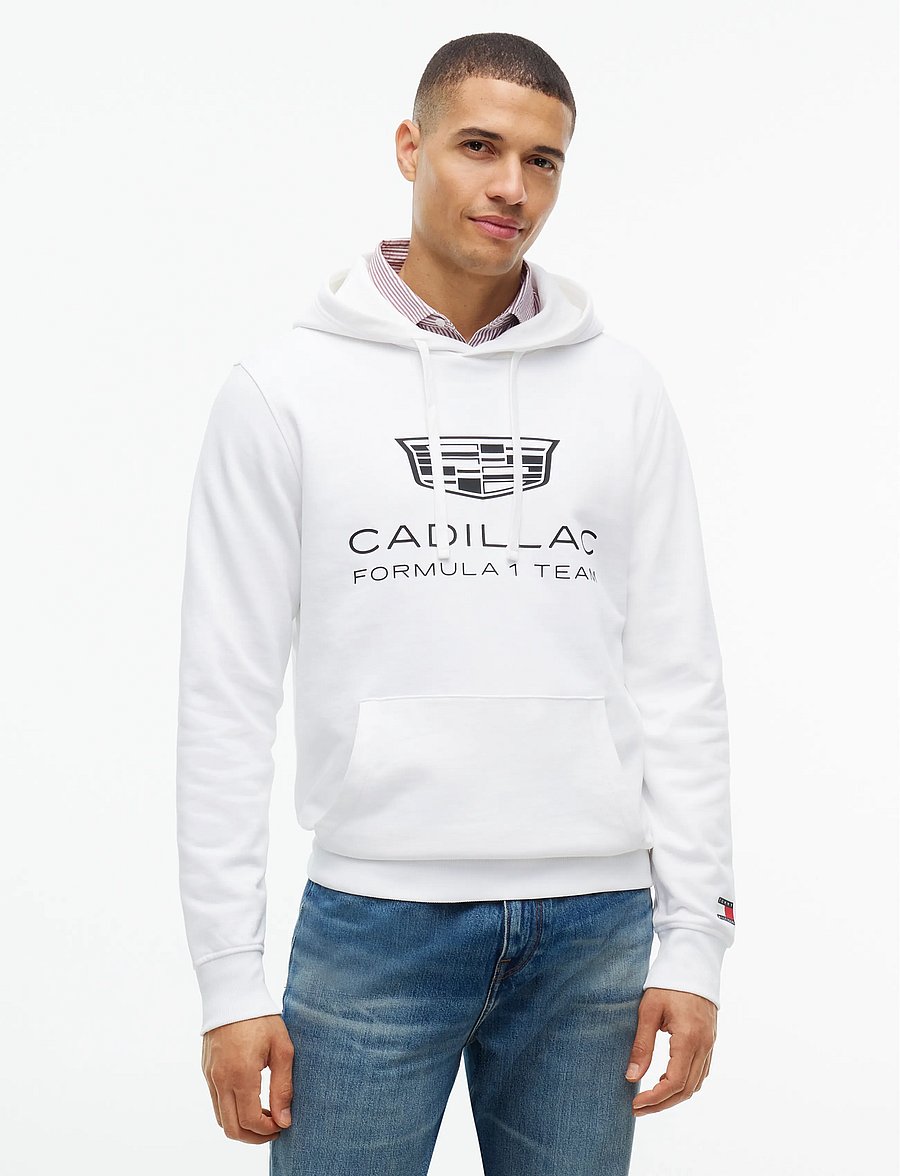 Tommy Hilfiger - TH X CF1 SHIELD HOODIE - hoodies - white - 0