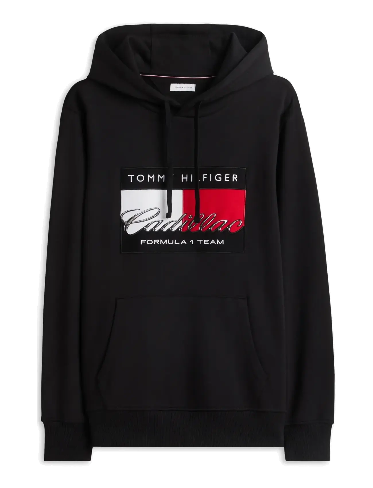 Tommy Hilfiger - TH X CF1 GRAPHIC FLAG HOODIE - hoodies - black - 1