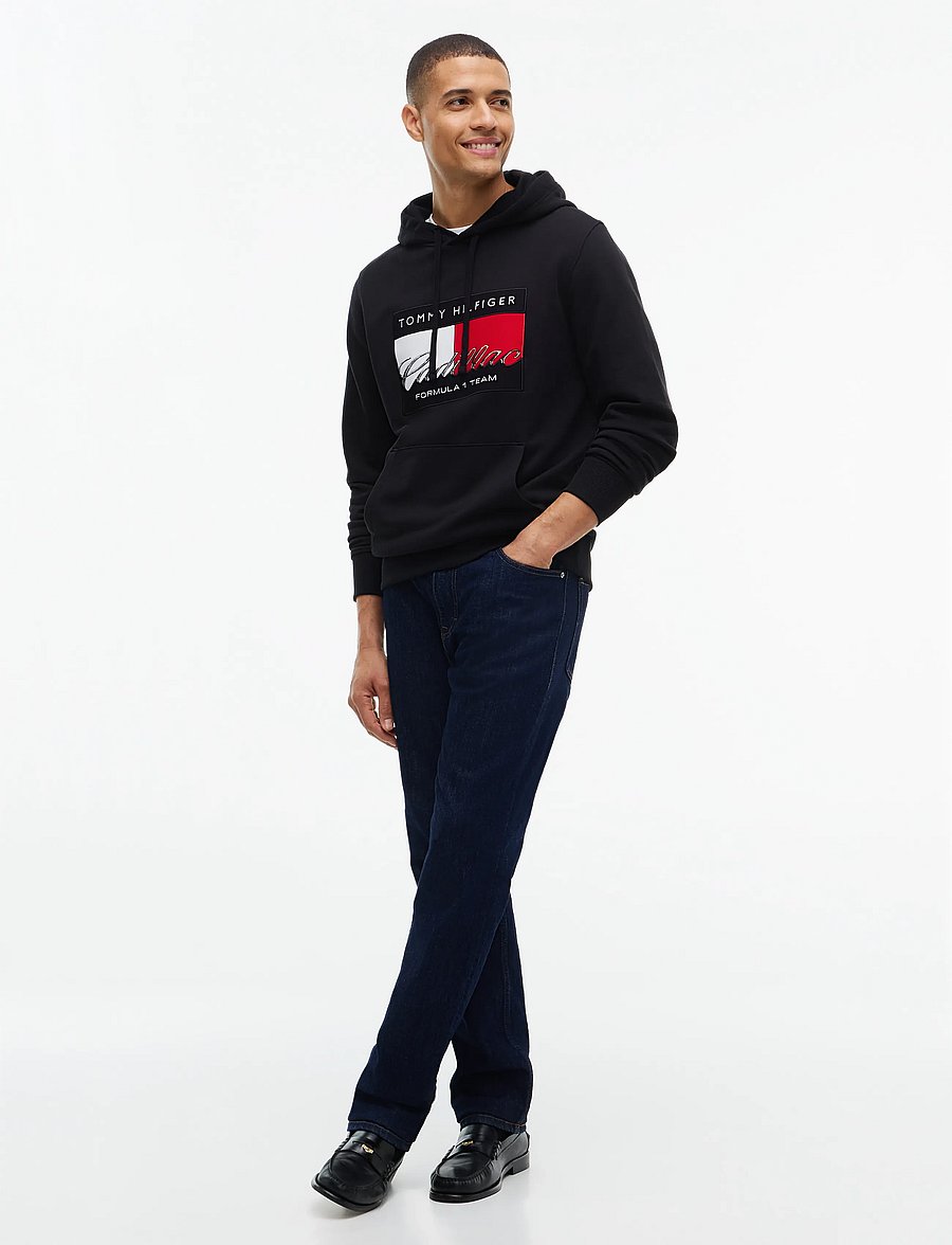 Tommy Hilfiger - TH X CF1 GRAPHIC FLAG HOODIE - hoodies - black - 2